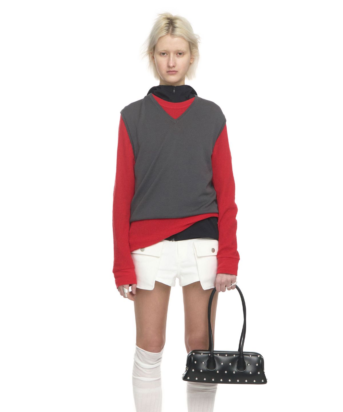오소이(OSOI) BOAT WIDE MINI [BLACK STUD]