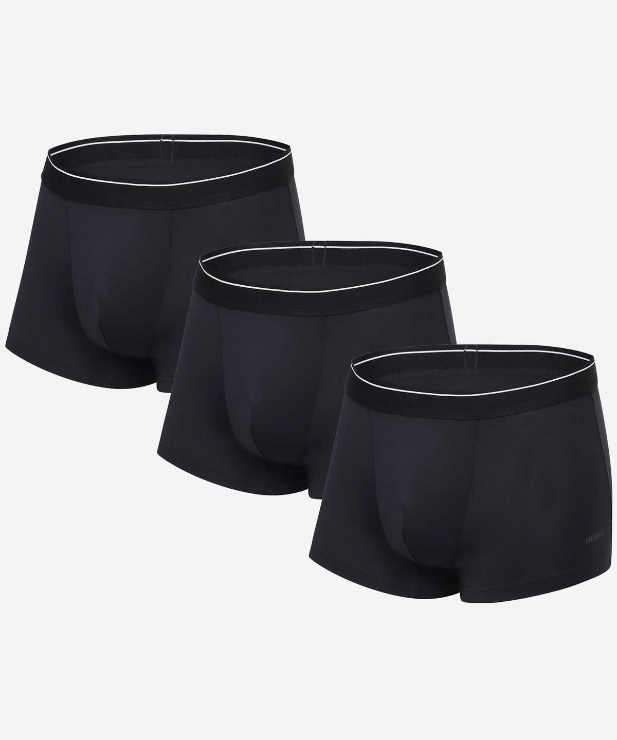 포에버21언더웨어(FOREVER21UNDERWEAR) [3PACK] 남성 블랙 에디션 베이직 드로즈