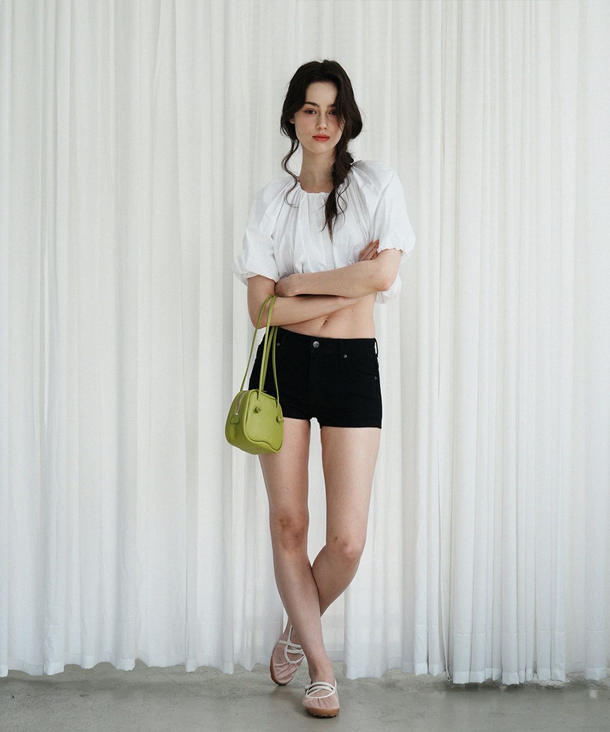 에이노(EINO) Appleming Bag _ apple green