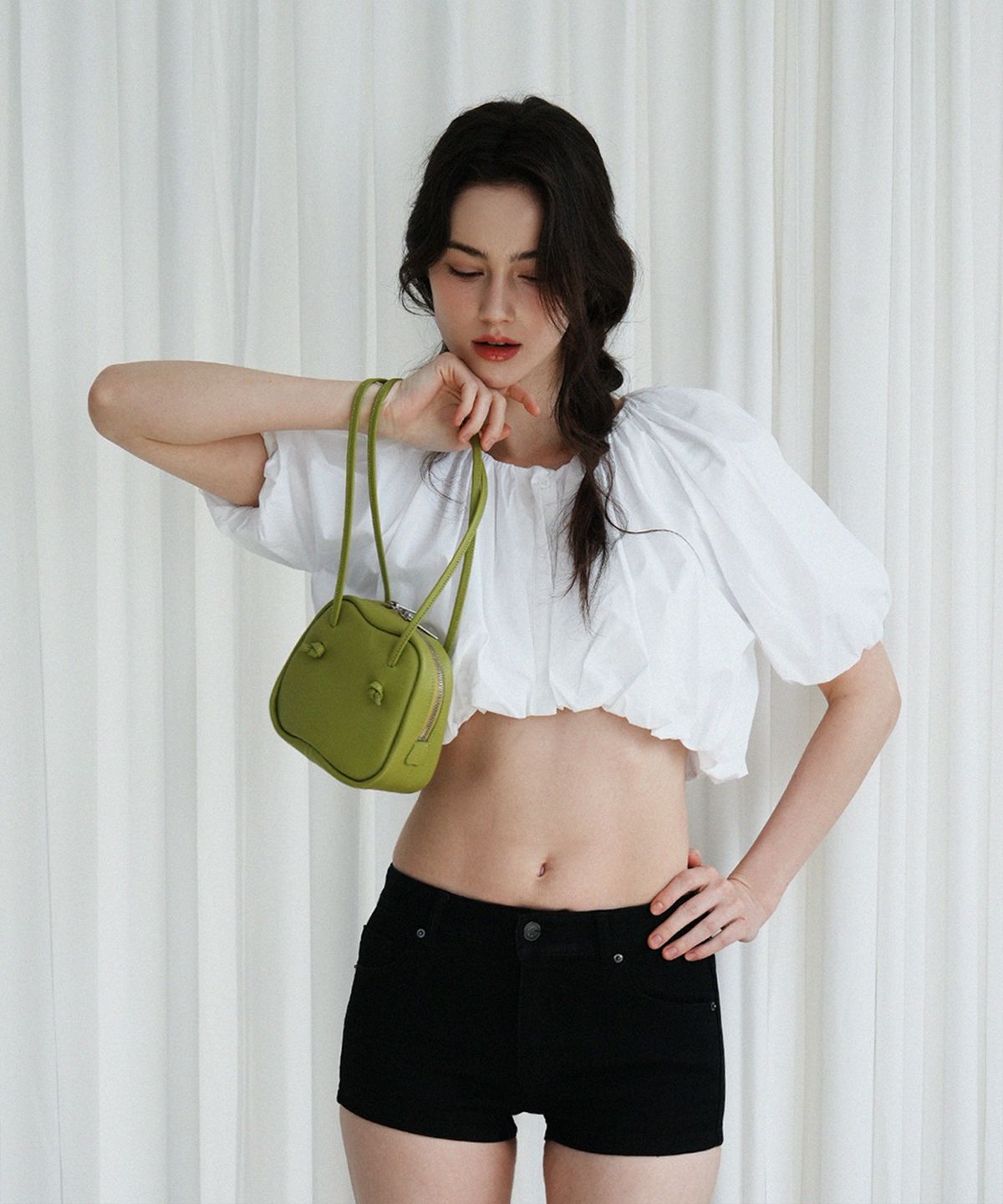 에이노(EINO) Appleming Bag _ apple green