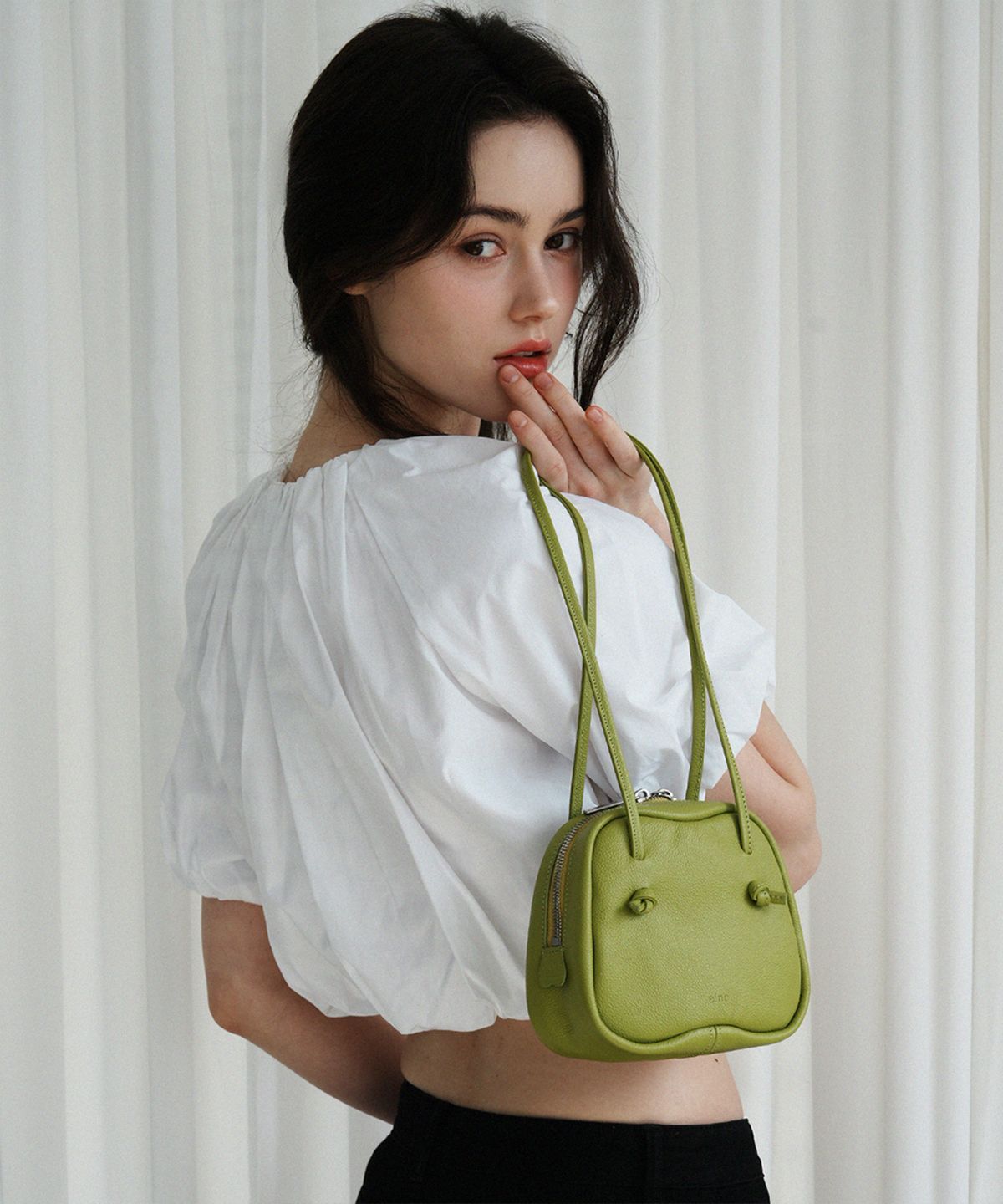 에이노(EINO) Appleming Bag _ apple green