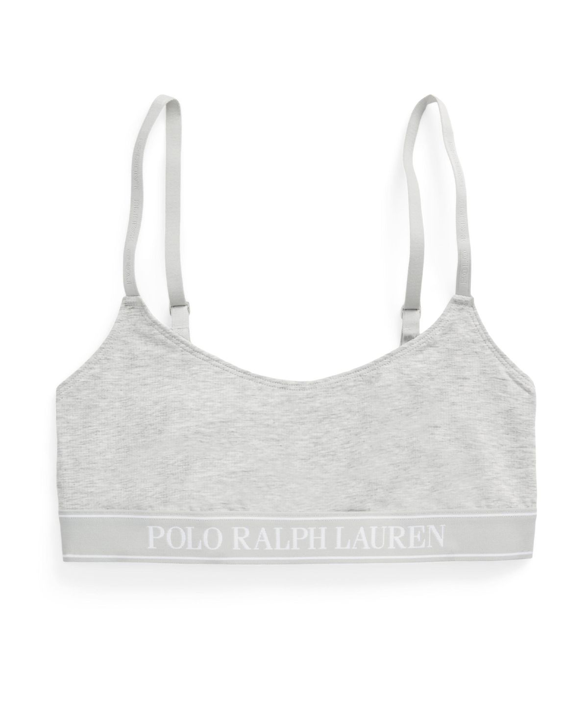 폴로 랄프로렌 이너웨어(POLO RALPH LAUREN INNERWEAR) 스쿠프 브라렛 그레이 4P1028