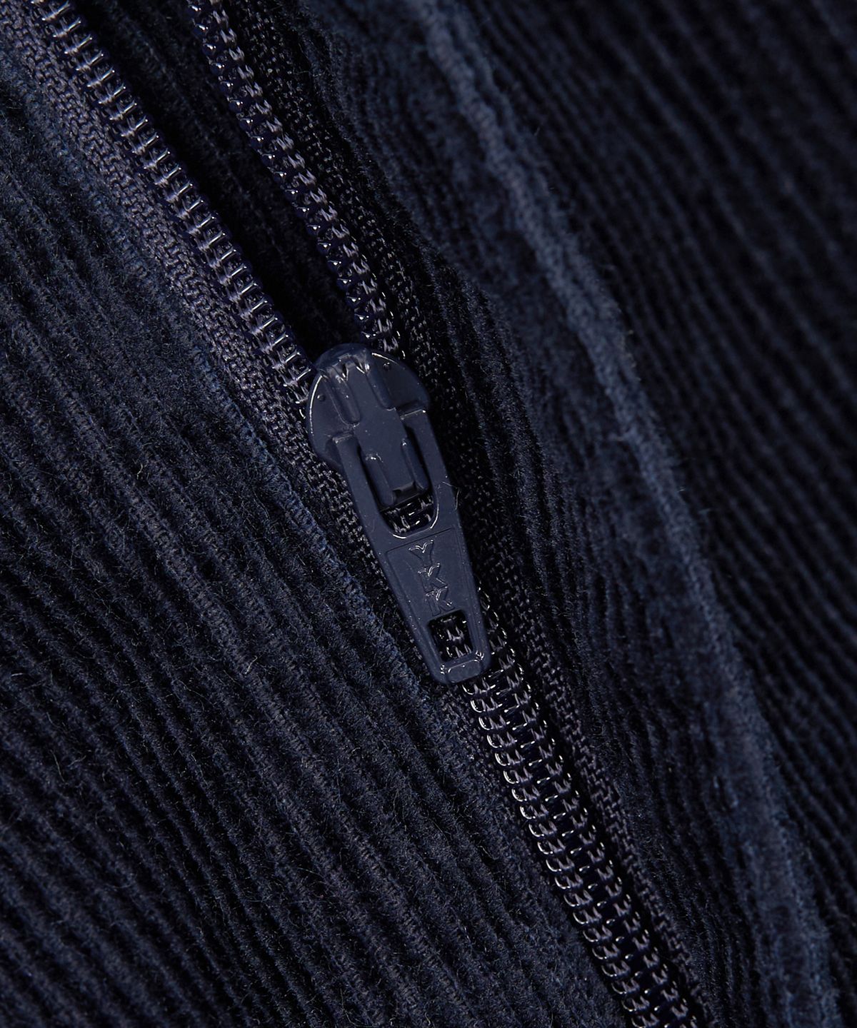 엑스컨테이너(EXCONTAINER) 원턱 와이드 코듀로이 팬츠 (NAVY)