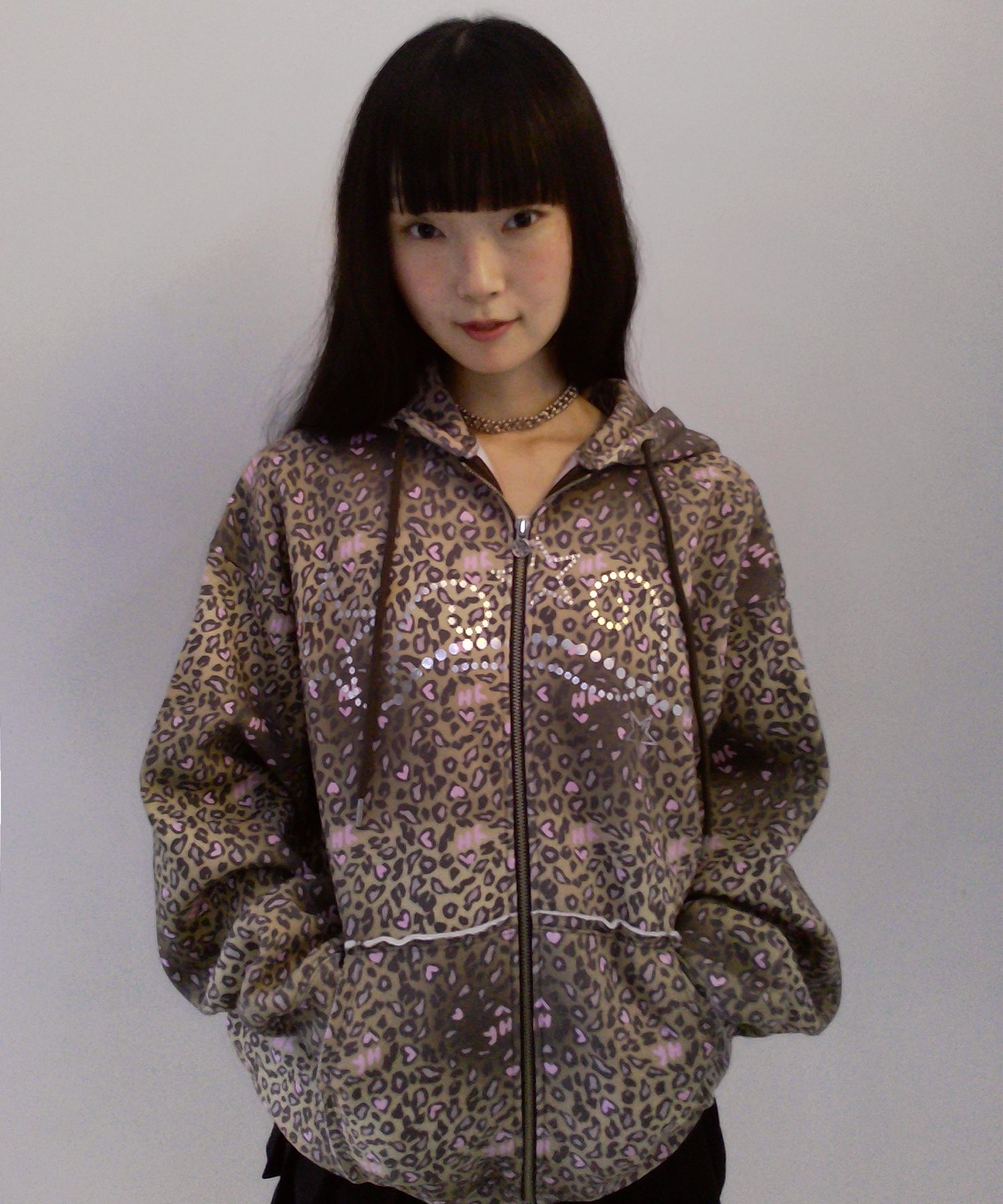 らーめん　YOUHEE LEOPARD HOOD ZIP-UP BROWN MUSINSA公式 | YOUHEE LEOPARD HOOD ZIP-UP BROWN