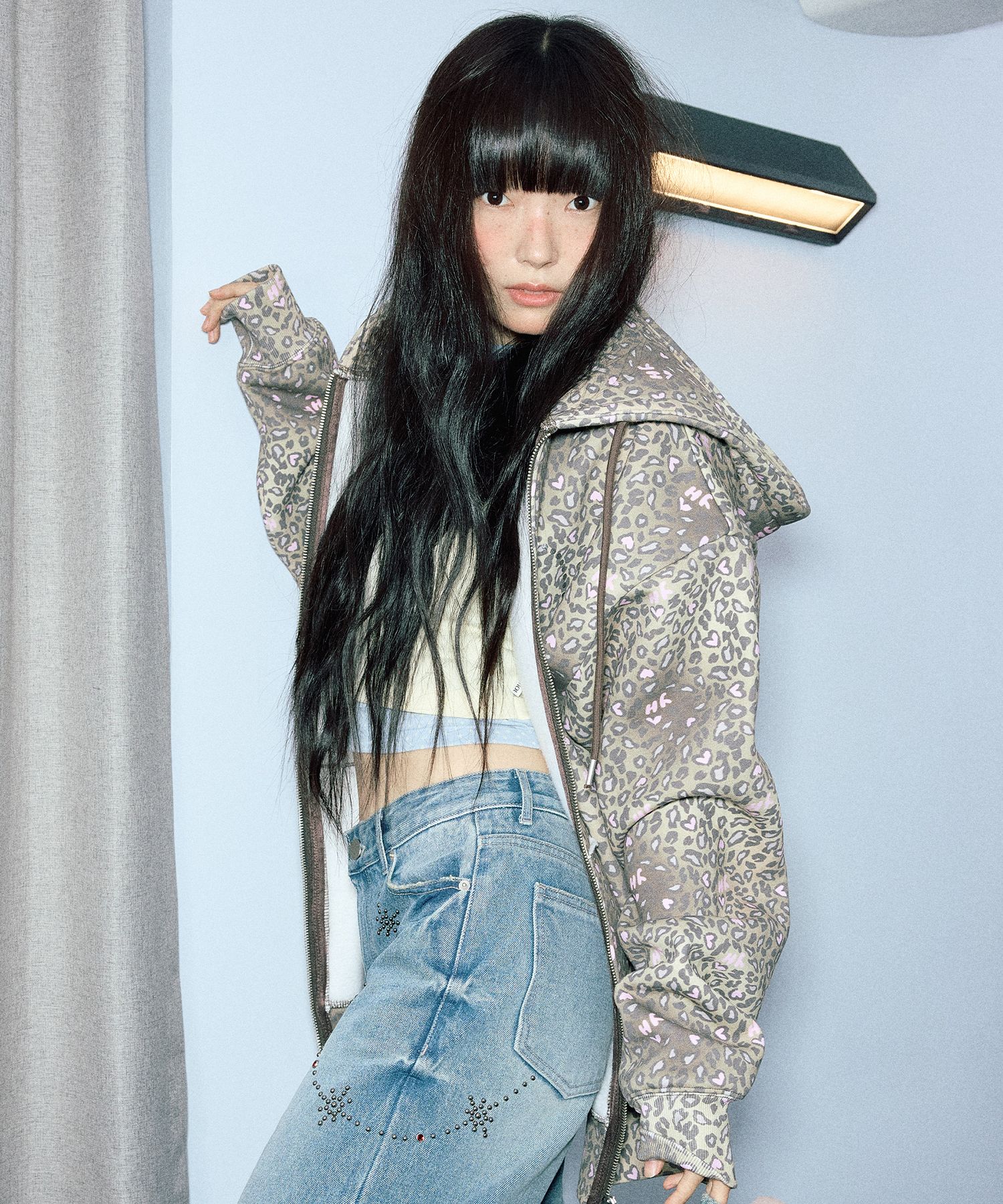 トップス YOUHEE LEOPARD HOOD ZIP-UP BROWN 유희(YOUHEE) LEOPARD HOOD ZIP-UP BROWN - 사이즈 & 후기 | 무신사