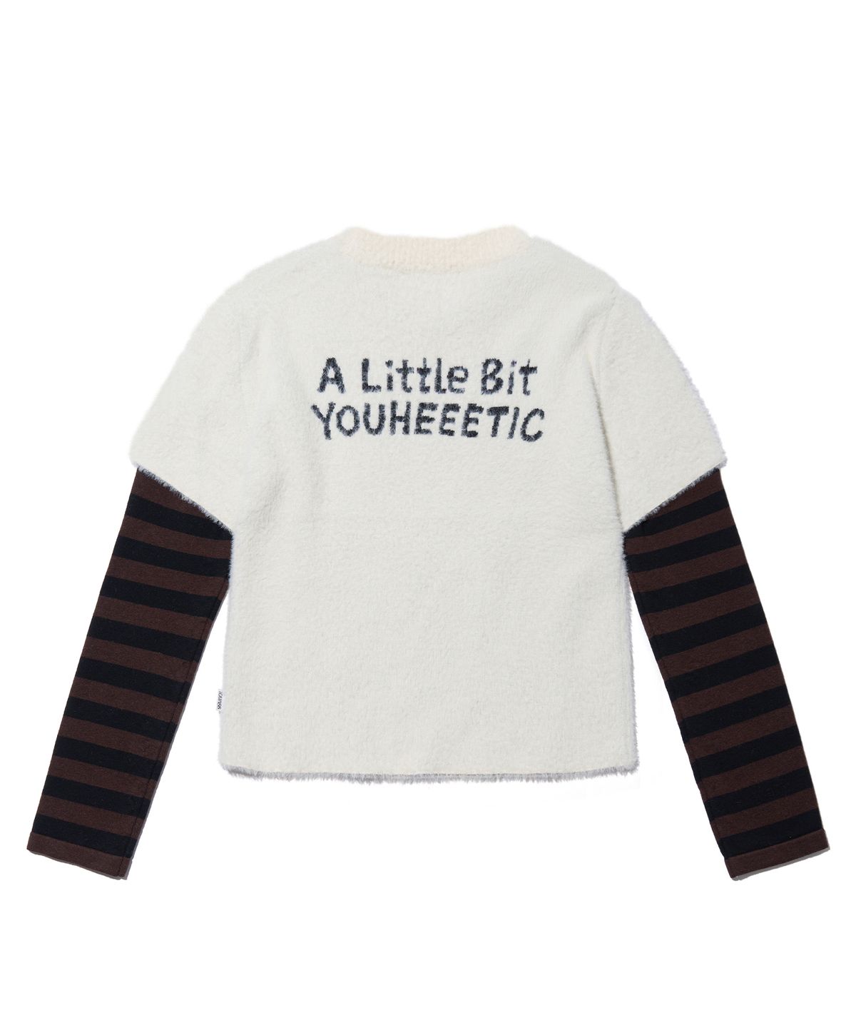 유희(YOUHEE) YOUHEETIC LAYERED KNIT IVORY