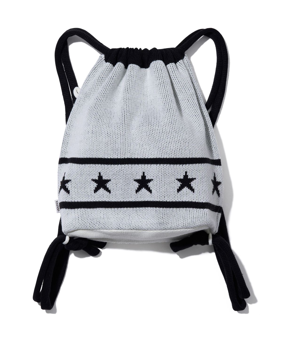 유희(YOUHEE) STAR KNIT STRING BAG IVORY