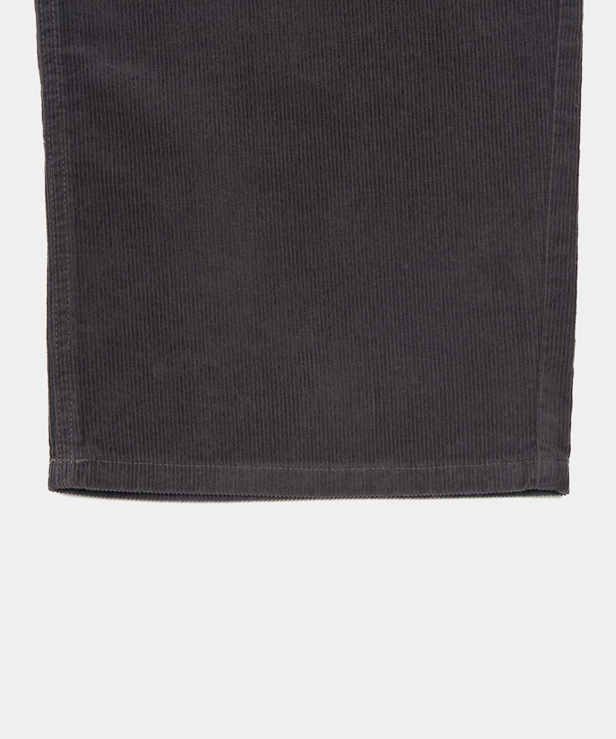 엑스컨테이너(EXCONTAINER) 원턱 와이드 코듀로이 팬츠 (CHARCOAL)
