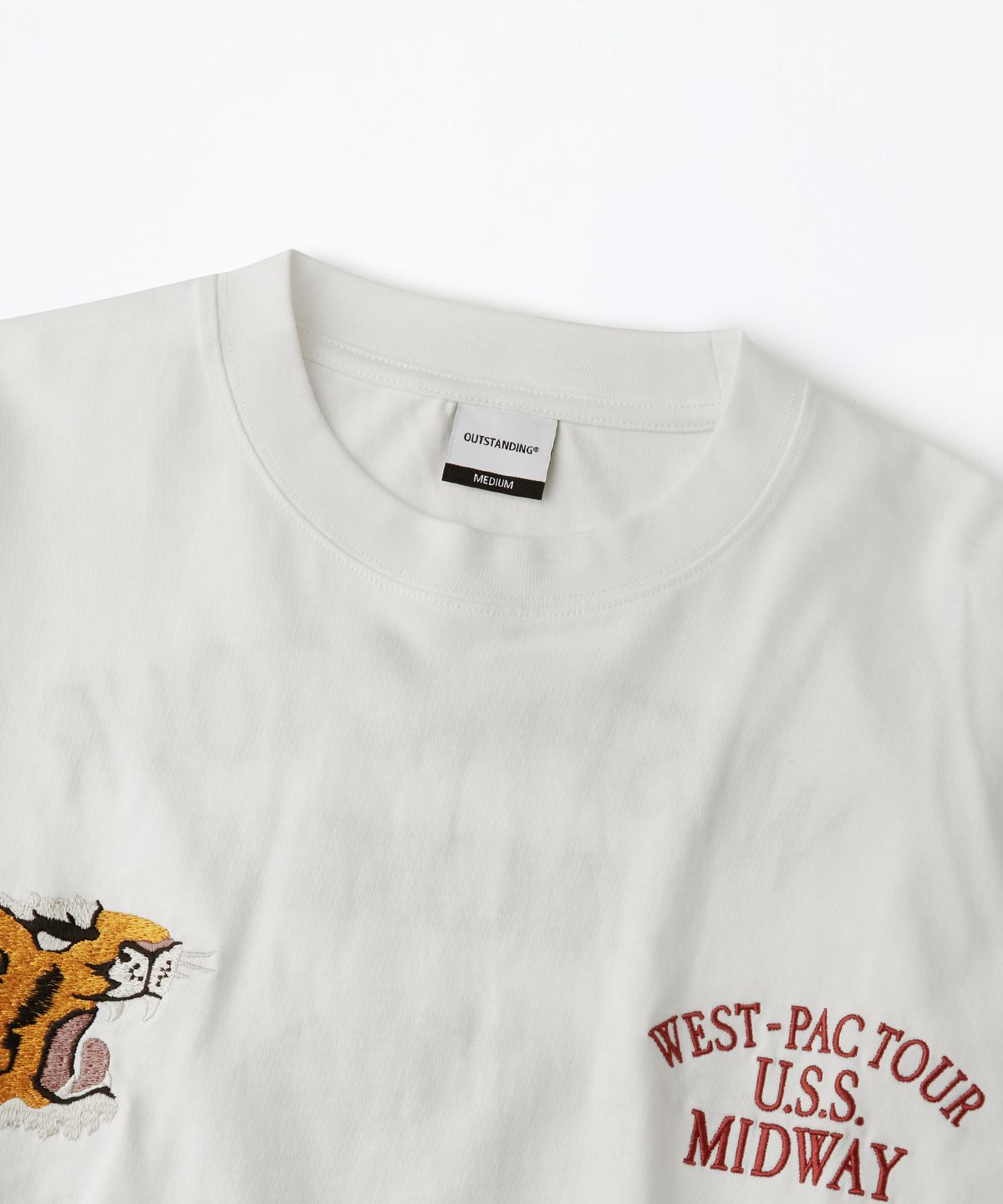 아웃스탠딩(OUTSTANDING) MIL SERIES LONG SLEEVE(MID WAY)_OFF WHITE