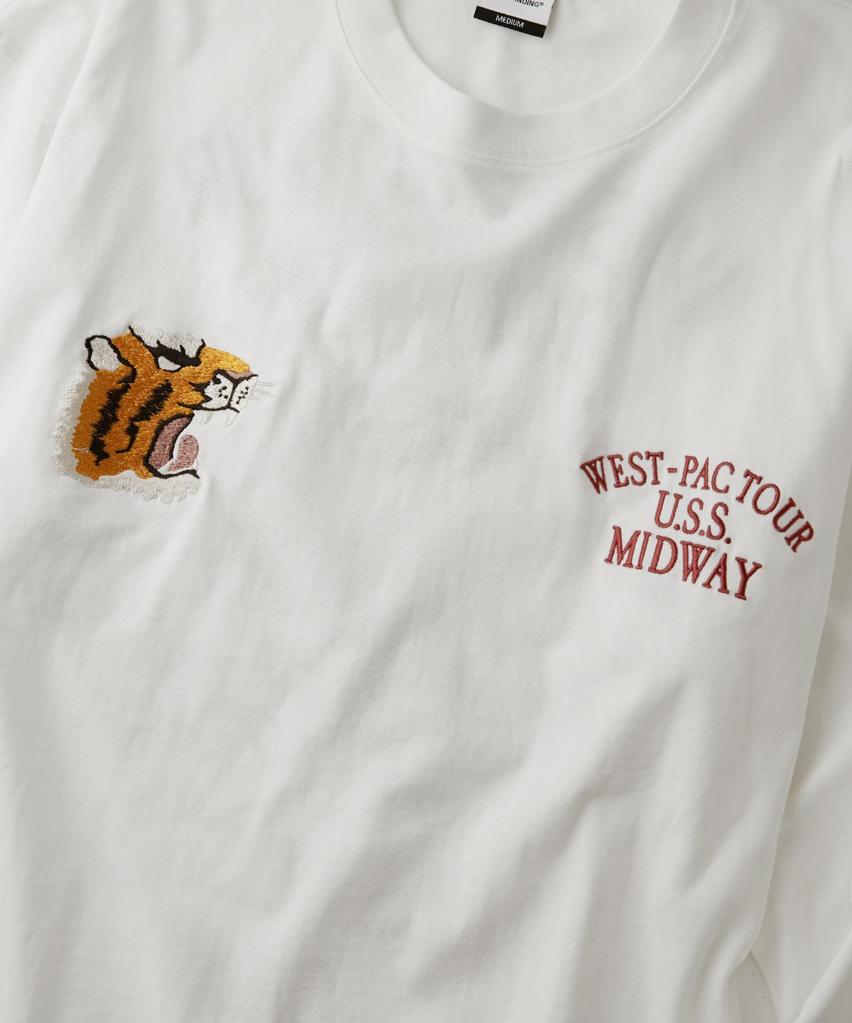 아웃스탠딩(OUTSTANDING) MIL SERIES LONG SLEEVE(MID WAY)_OFF WHITE