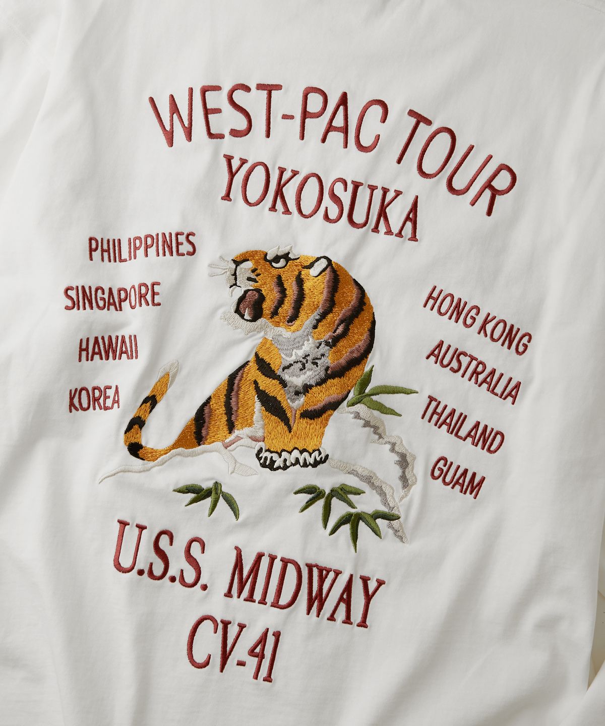 아웃스탠딩(OUTSTANDING) MIL SERIES LONG SLEEVE(MID WAY)_OFF WHITE