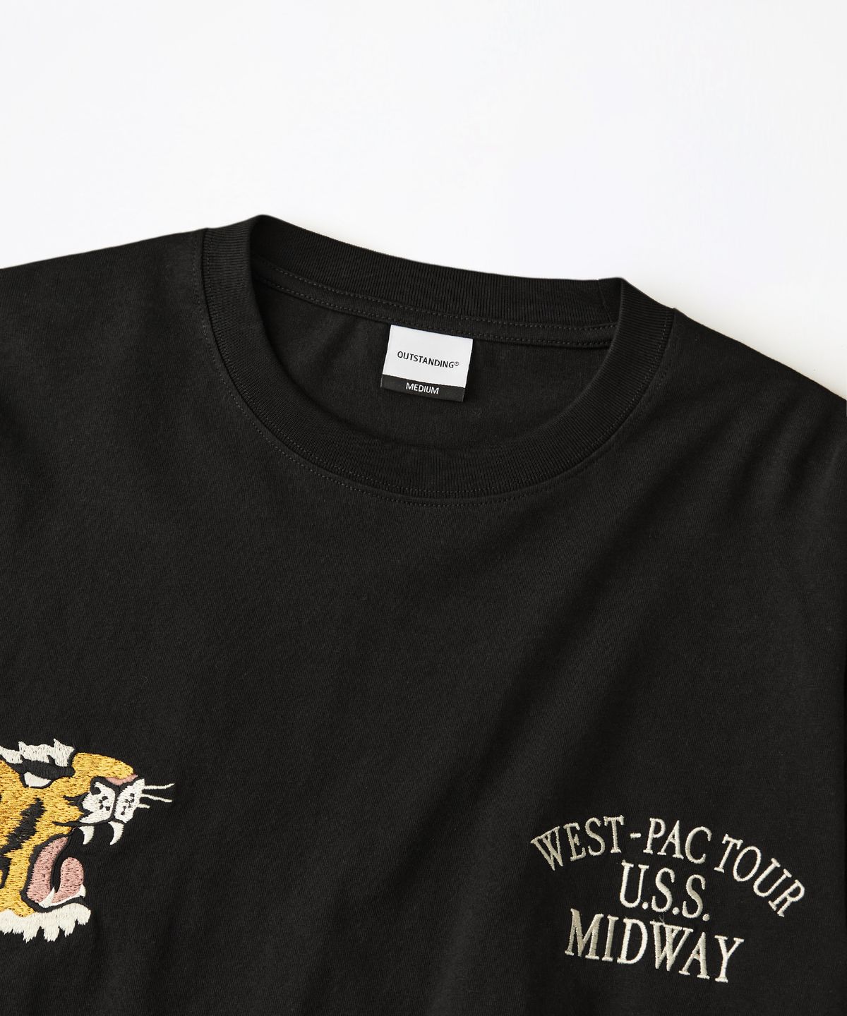 아웃스탠딩(OUTSTANDING) MIL SERIES LONG SLEEVE(MID WAY)_BLACK