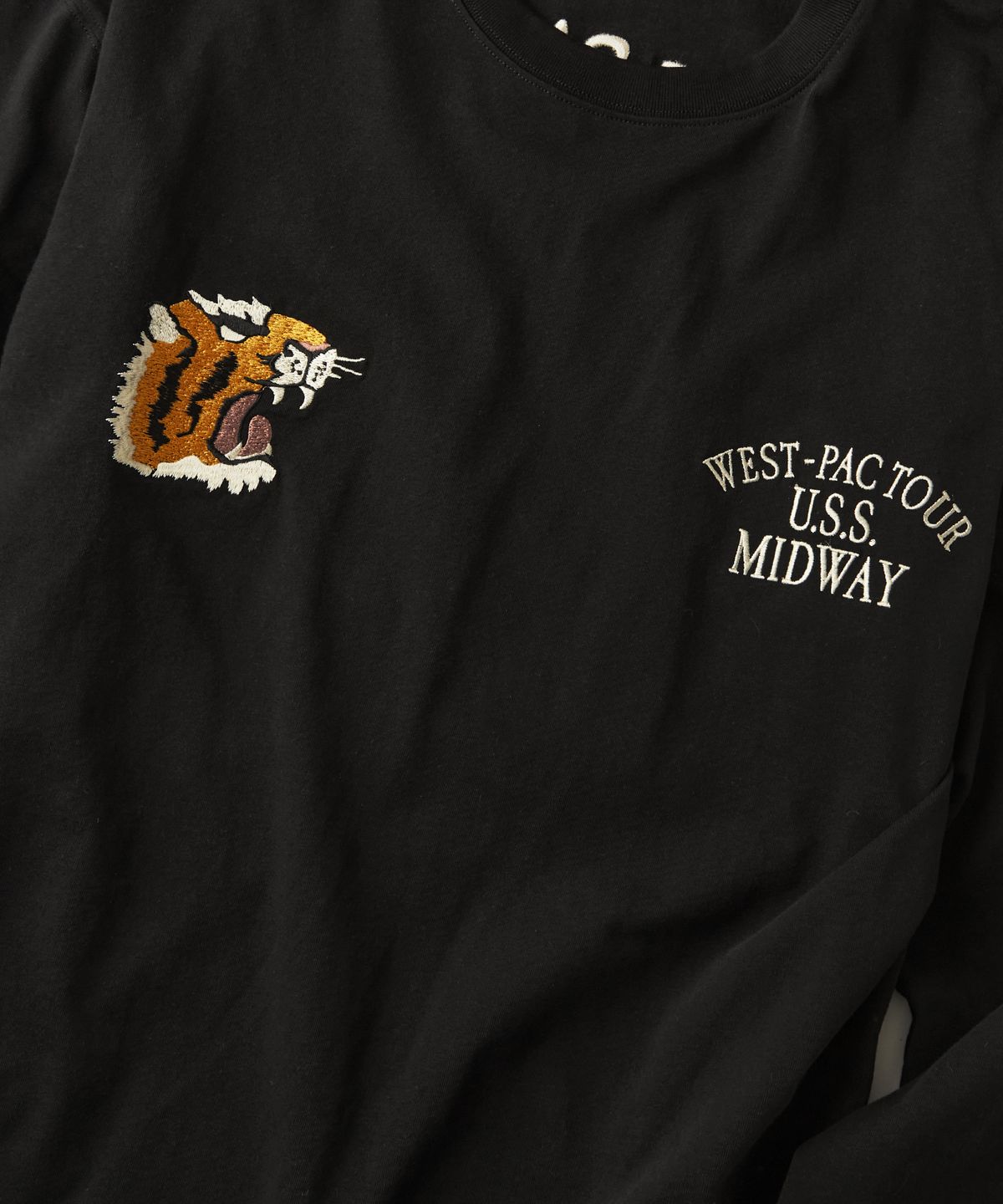 아웃스탠딩(OUTSTANDING) MIL SERIES LONG SLEEVE(MID WAY)_BLACK