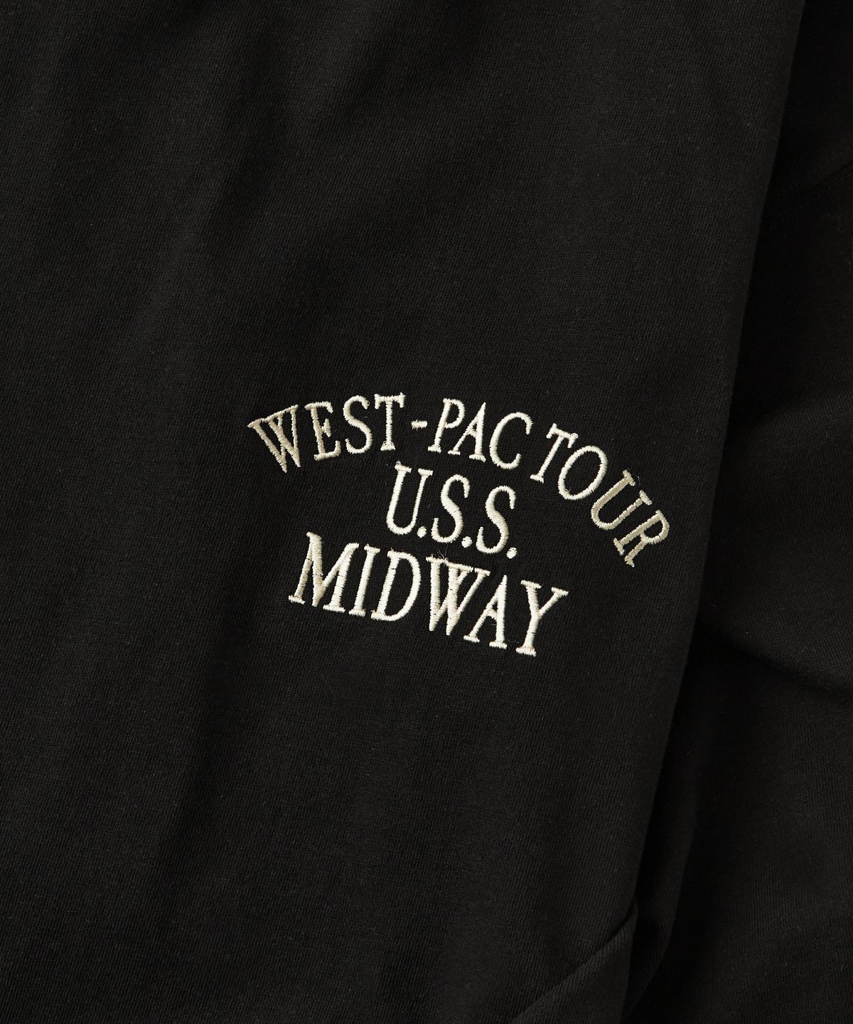 아웃스탠딩(OUTSTANDING) MIL SERIES LONG SLEEVE(MID WAY)_BLACK