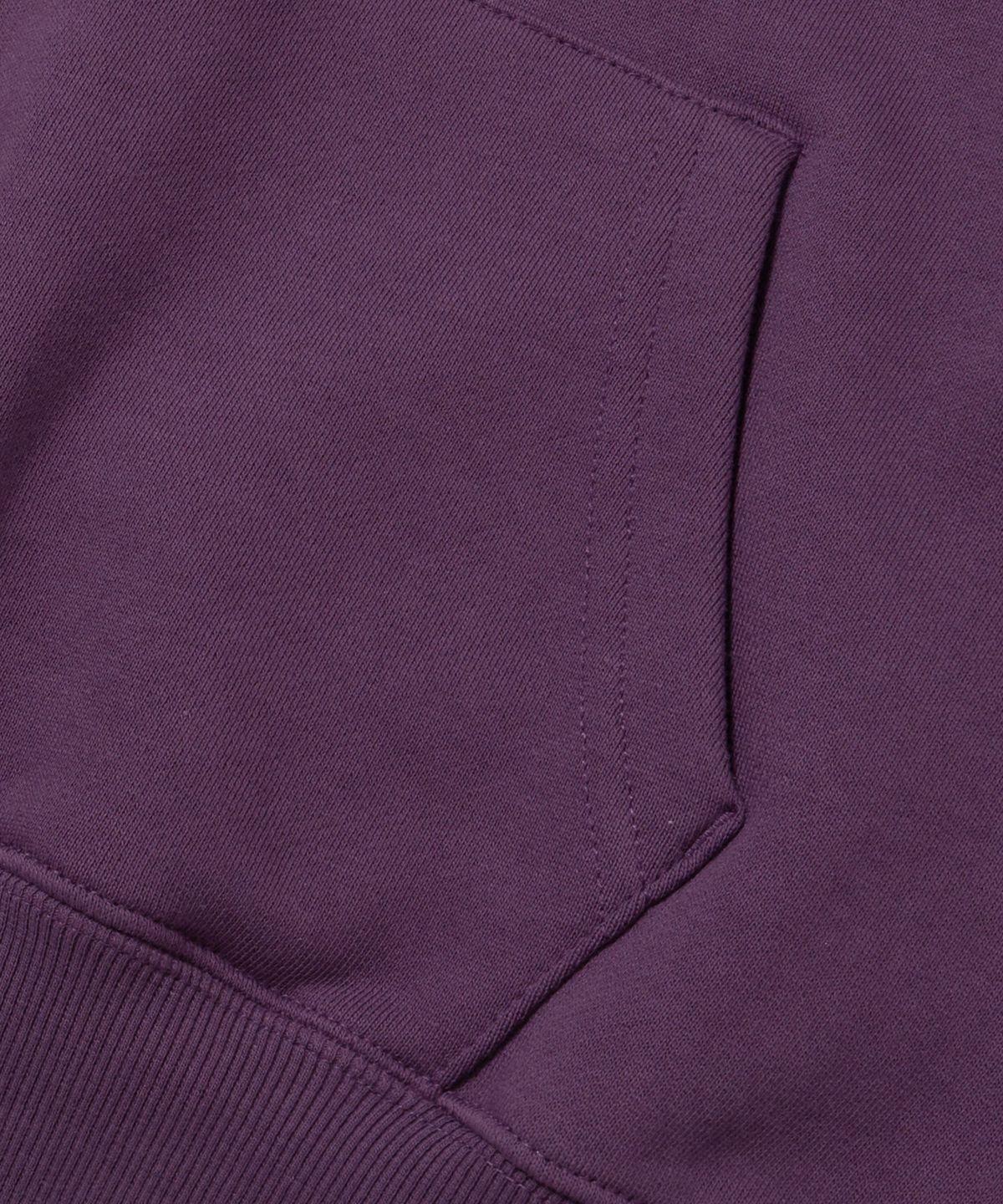 브라운브레스(BROWNBREATH) W LEOPARD TAG CROP HOODIE - PURPLE