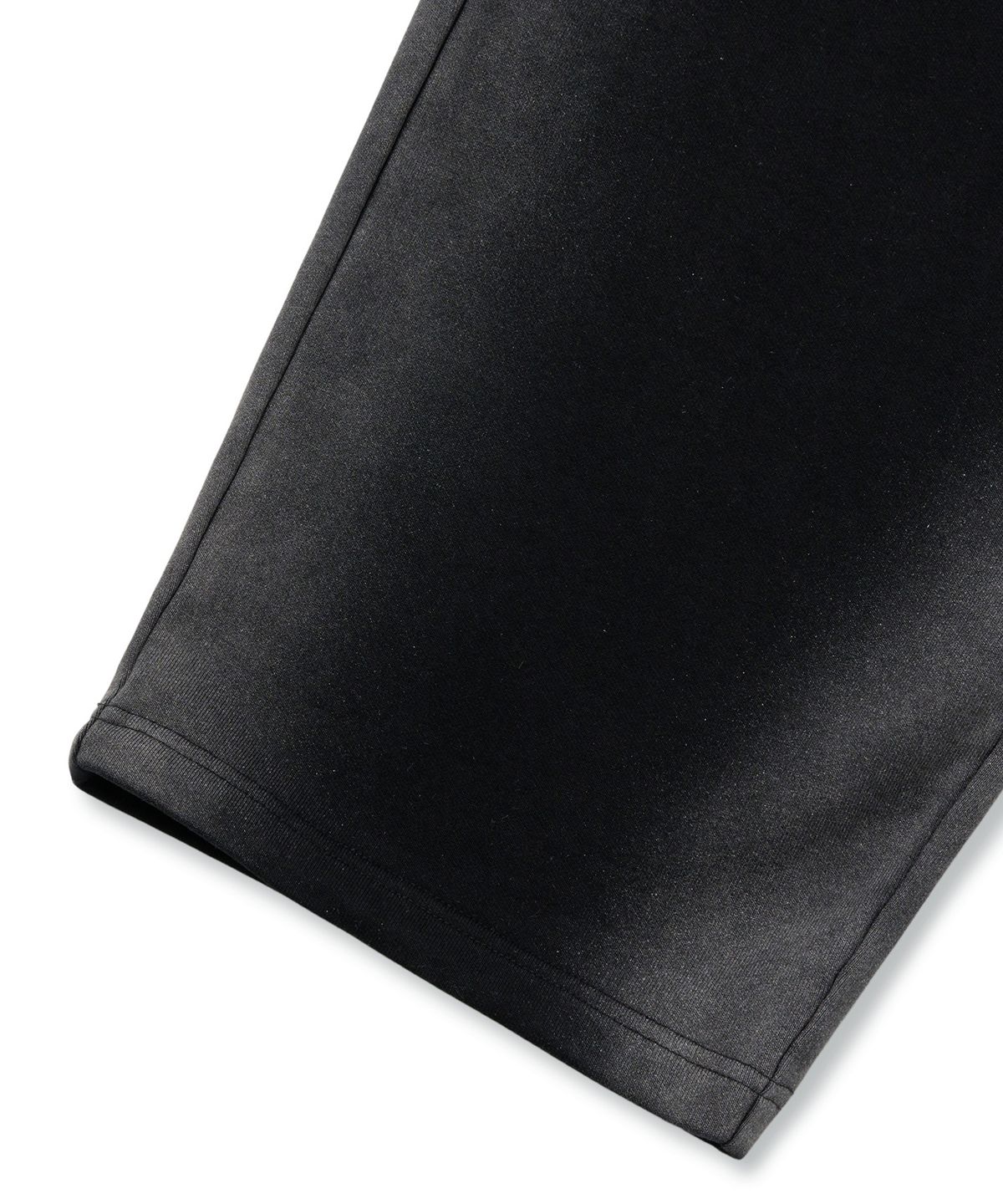 브라운브레스(BROWNBREATH) TAG DIRTY WIDE SWEAT PANTS - BLACK