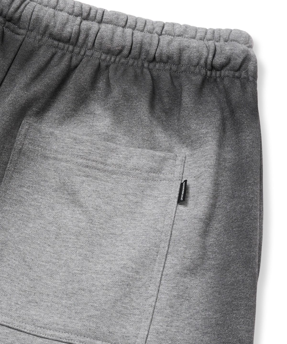 브라운브레스(BROWNBREATH) TAG DIRTY WIDE SWEAT PANTS - MELANGE GREY