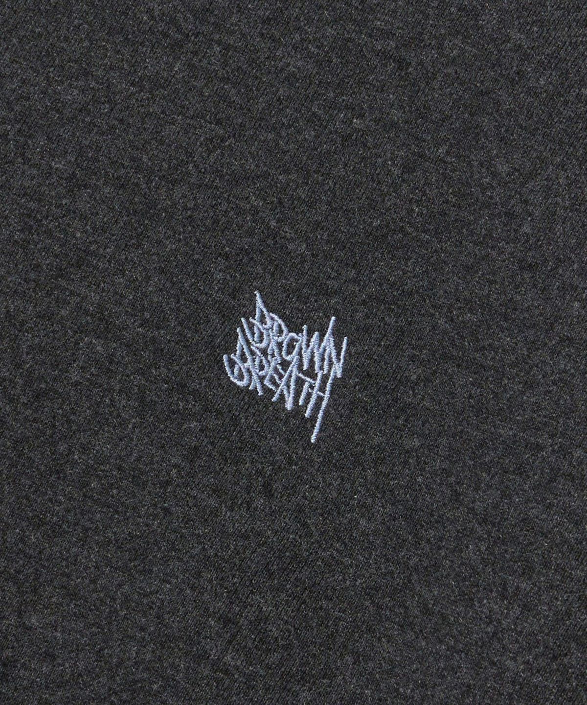 브라운브레스(BROWNBREATH) SEOUL TAG CREWNECK - CHARCOAL