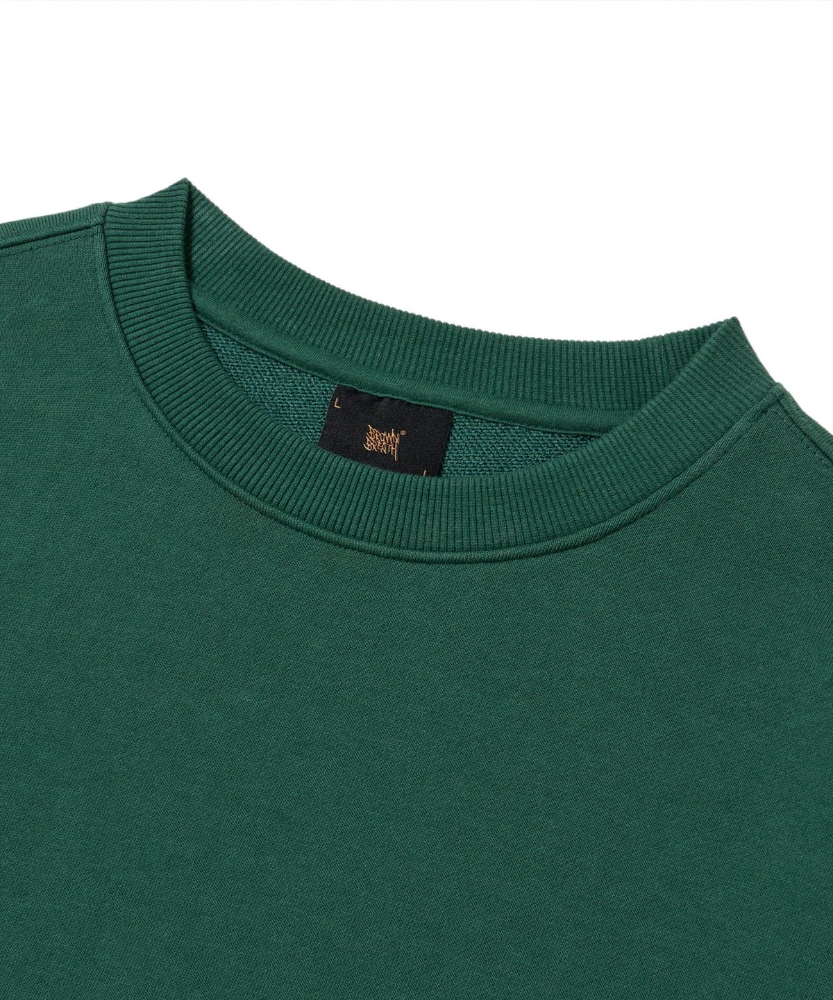 브라운브레스(BROWNBREATH) SEOUL TAG CREWNECK - KHAKI