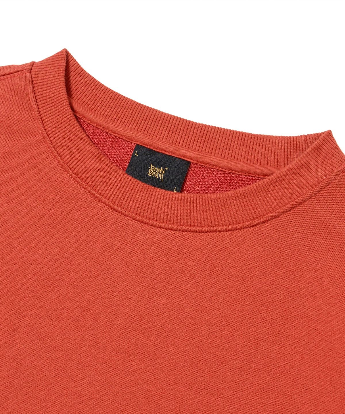 브라운브레스(BROWNBREATH) SEOUL TAG CREWNECK - ORANGE