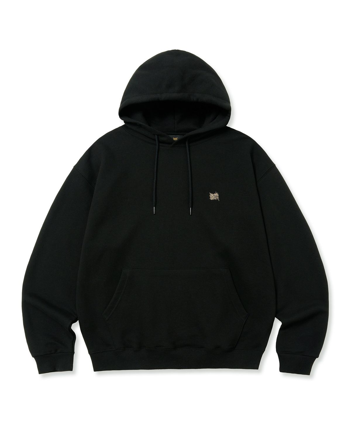 브라운브레스(BROWNBREATH) ROAD TAG HOODIE - BLACK