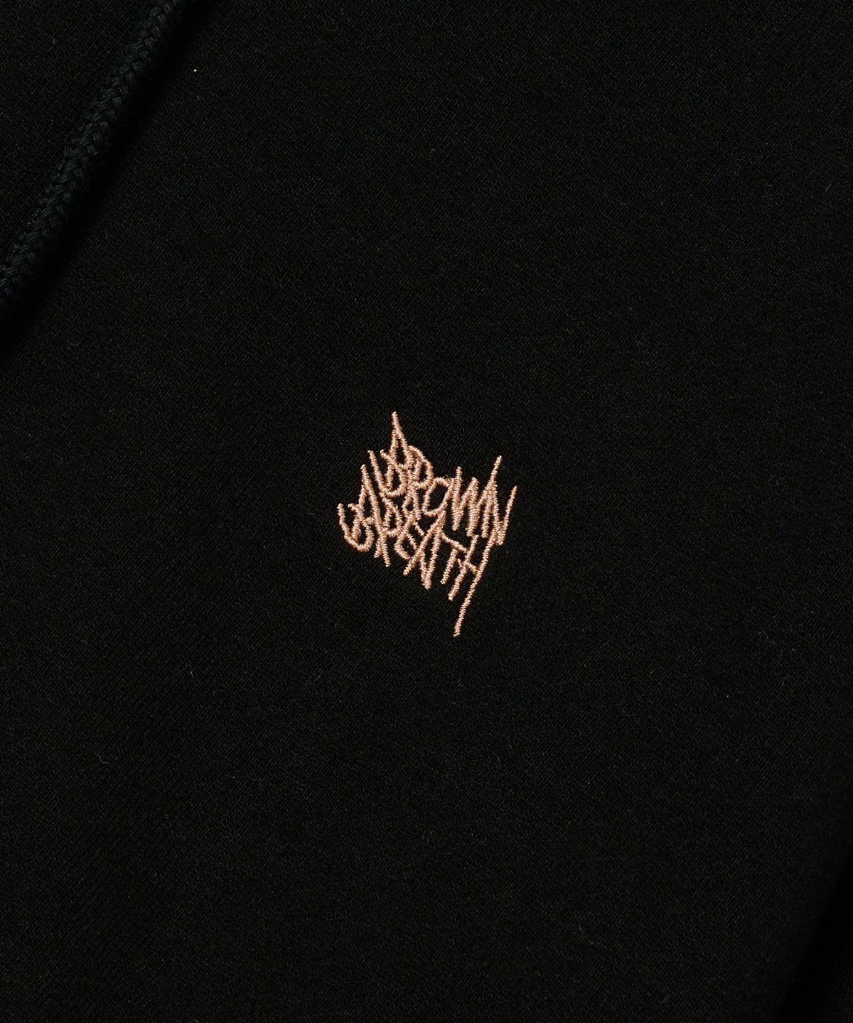 브라운브레스(BROWNBREATH) ROAD TAG HOODIE - BLACK