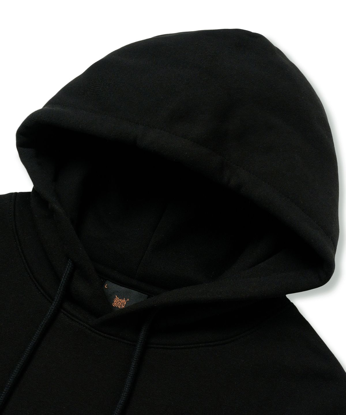 브라운브레스(BROWNBREATH) ROAD TAG HOODIE - BLACK