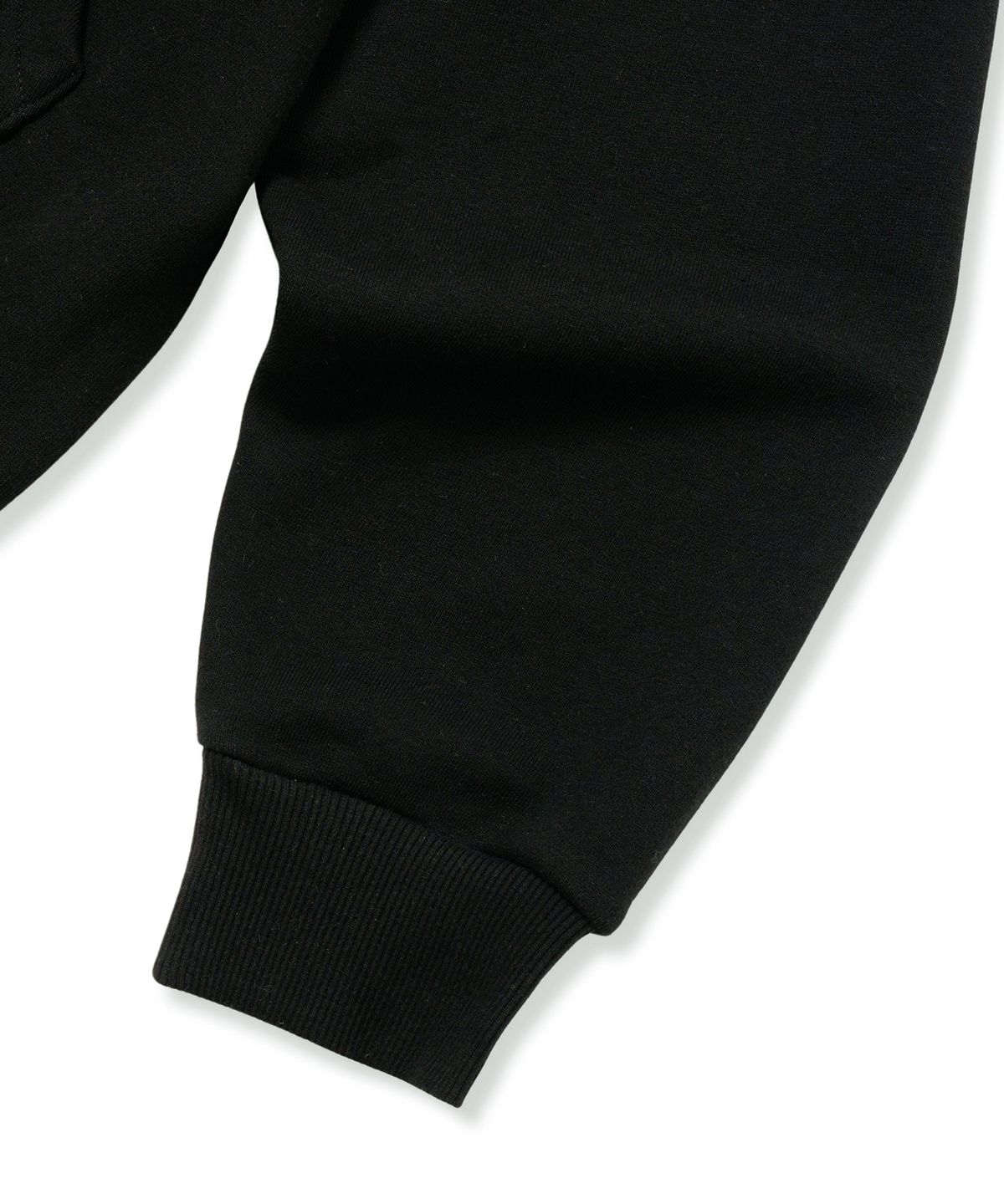 브라운브레스(BROWNBREATH) ROAD TAG HOODIE - BLACK