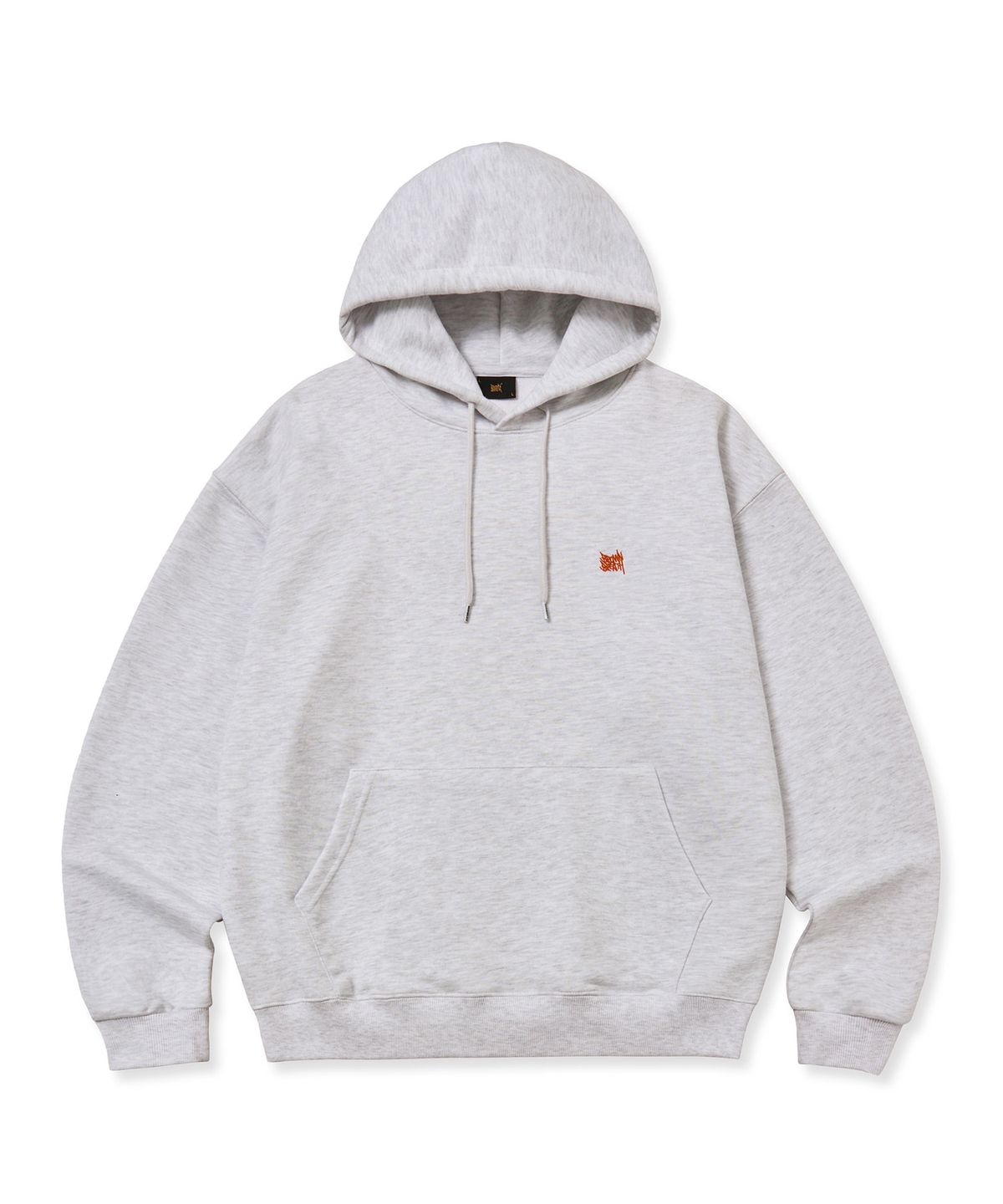 브라운브레스(BROWNBREATH) ROAD TAG HOODIE - ASH