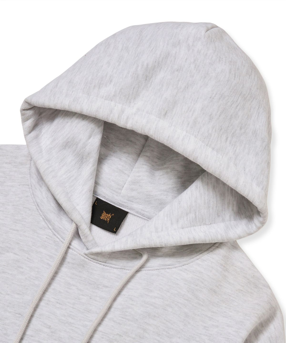 브라운브레스(BROWNBREATH) ROAD TAG HOODIE - ASH
