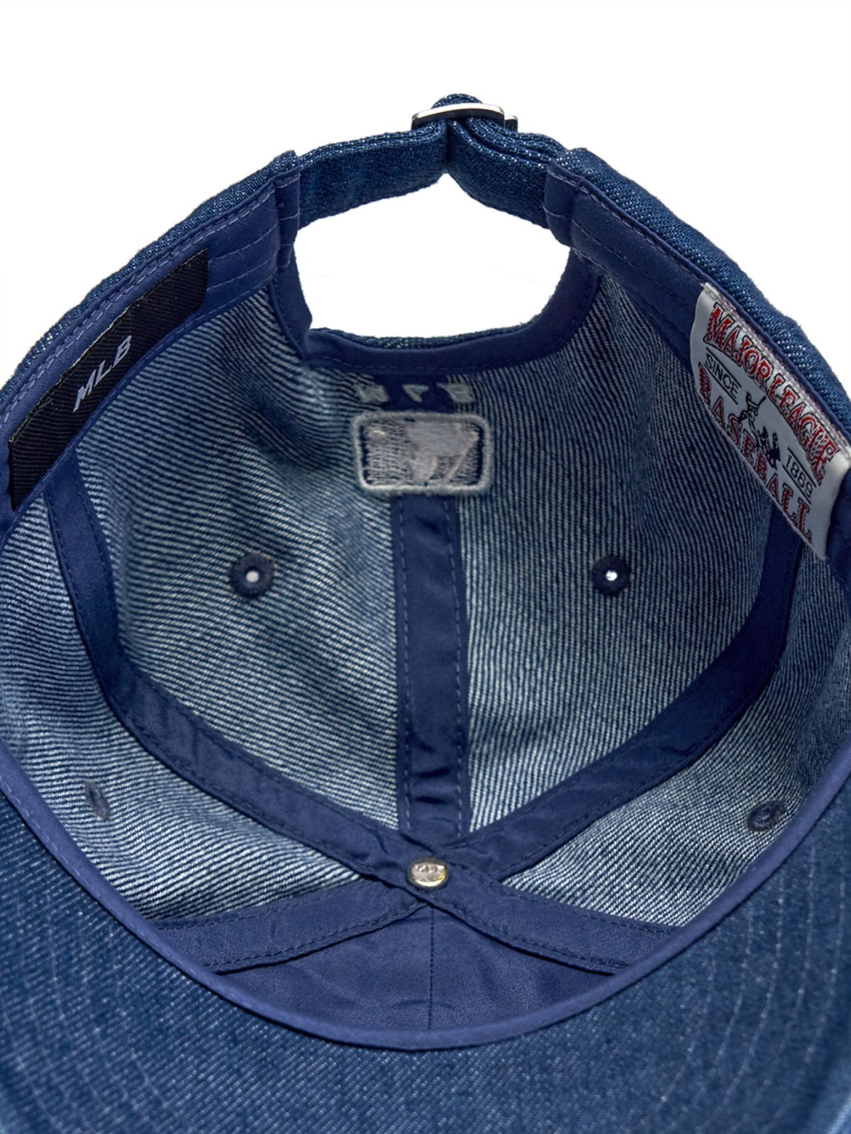 엠엘비(MLB) 데님 엠보 언스트럭쳐 볼캡 NY (L.Blue)
