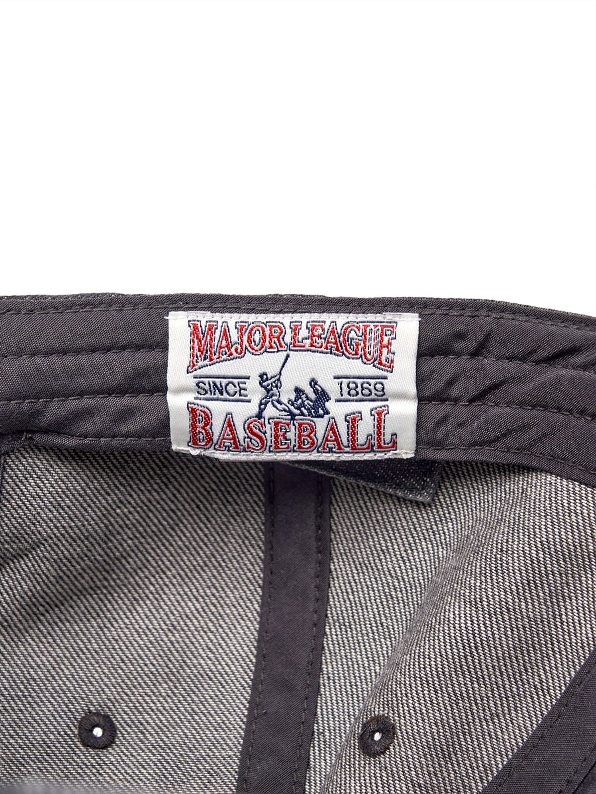 엠엘비(MLB) 데님 엠보 언스트럭쳐 볼캡 NY (Charcoal Grey)