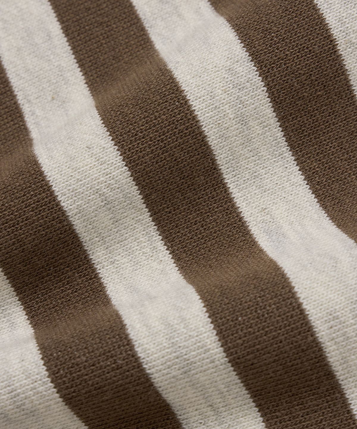 브라운브레스(BROWNBREATH) STRIPE TAG HOODIE - OATMEAL