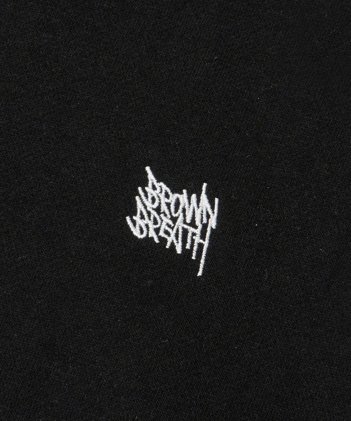 브라운브레스(BROWNBREATH) [25FALL] TAG HOOD ZIP UP - BLACK