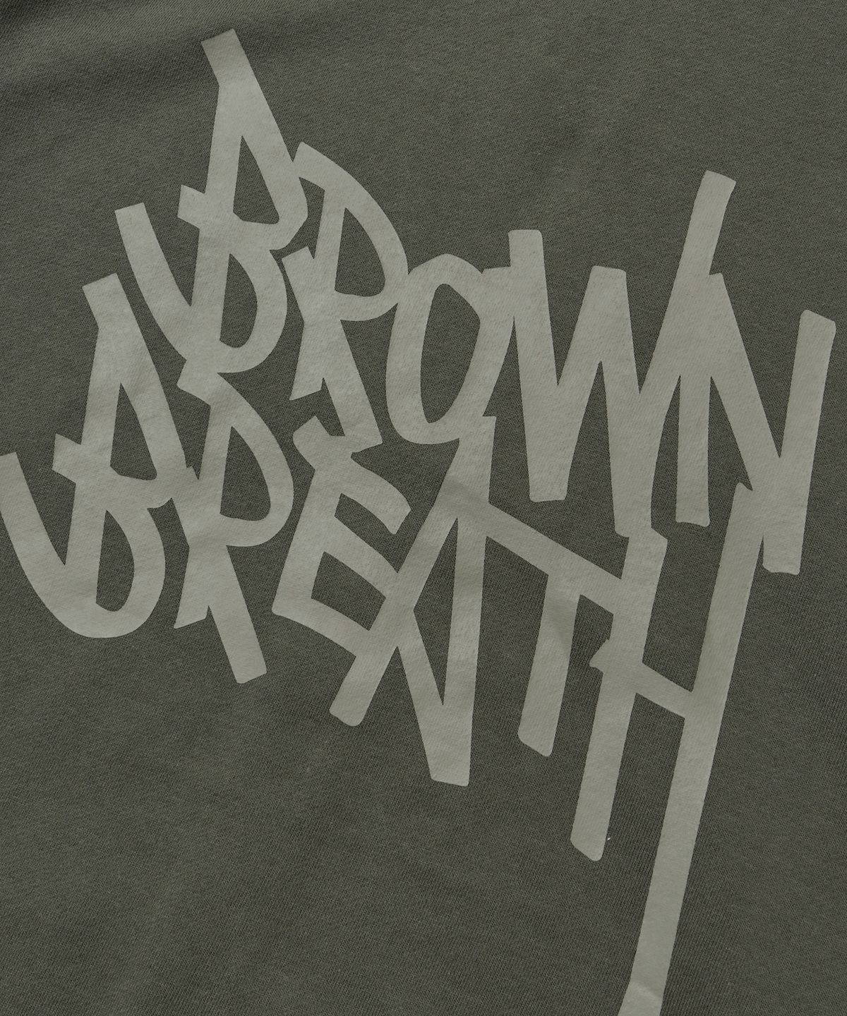 브라운브레스(BROWNBREATH) TAG HOOD ZIP UP - KHAKI