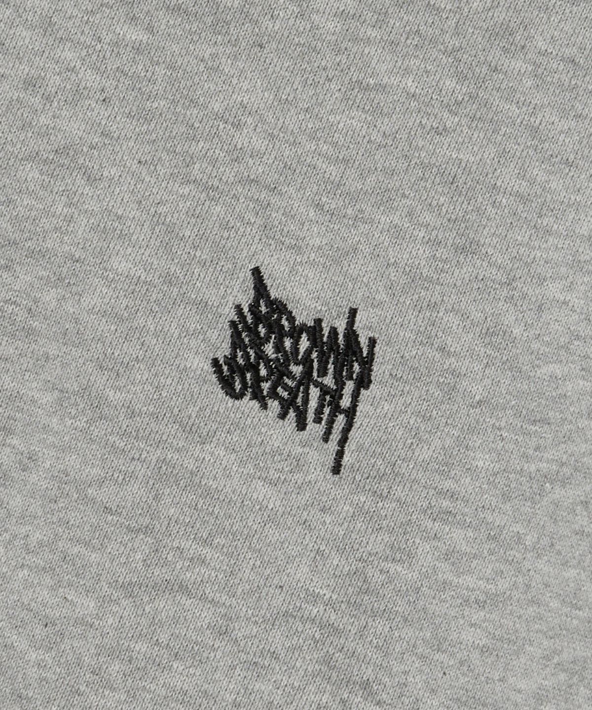 브라운브레스(BROWNBREATH) [25FALL] TAG HOOD ZIP UP - MELANGE GREY