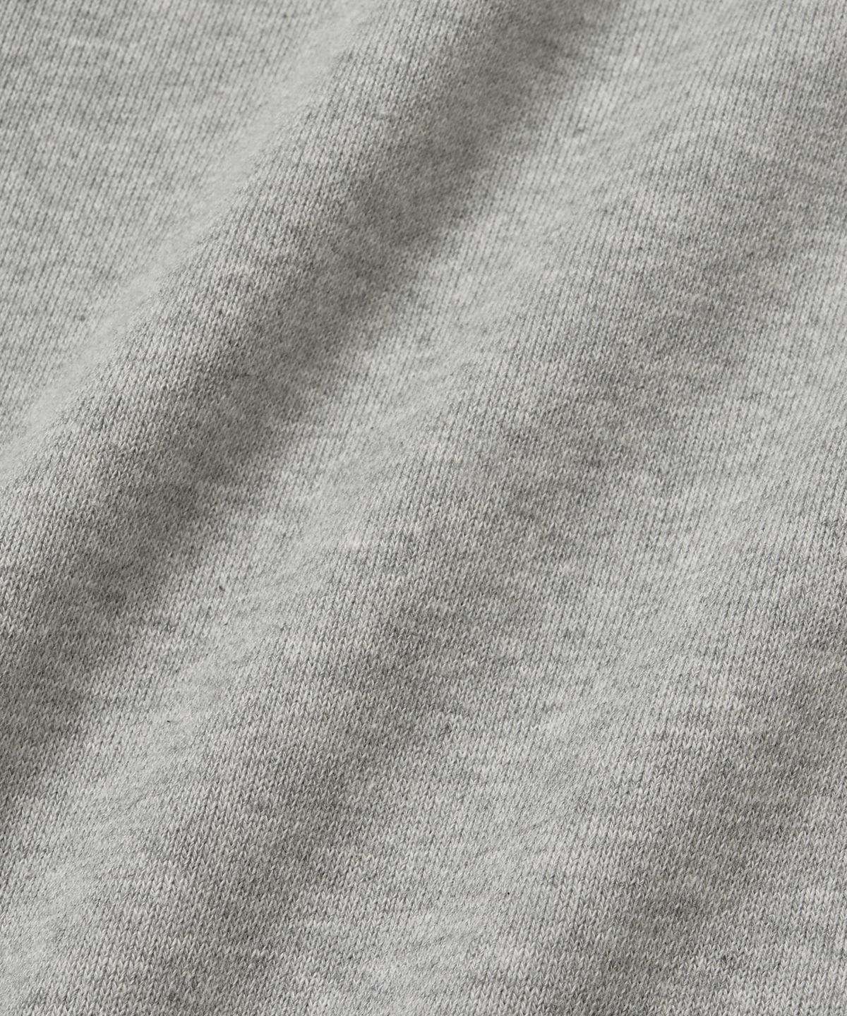 브라운브레스(BROWNBREATH) [25FALL] TAG HOOD ZIP UP - MELANGE GREY