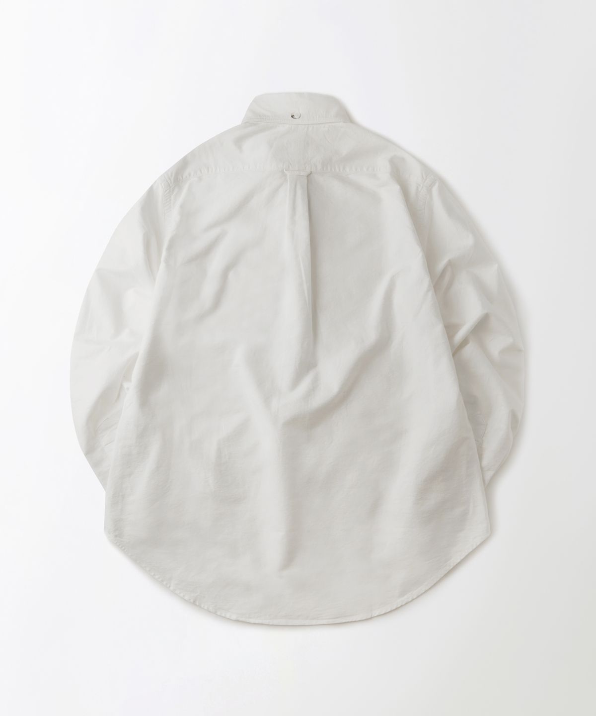 아웃스탠딩(OUTSTANDING) VINTAGE OXFORD BD SHIRT_OFF WHITE