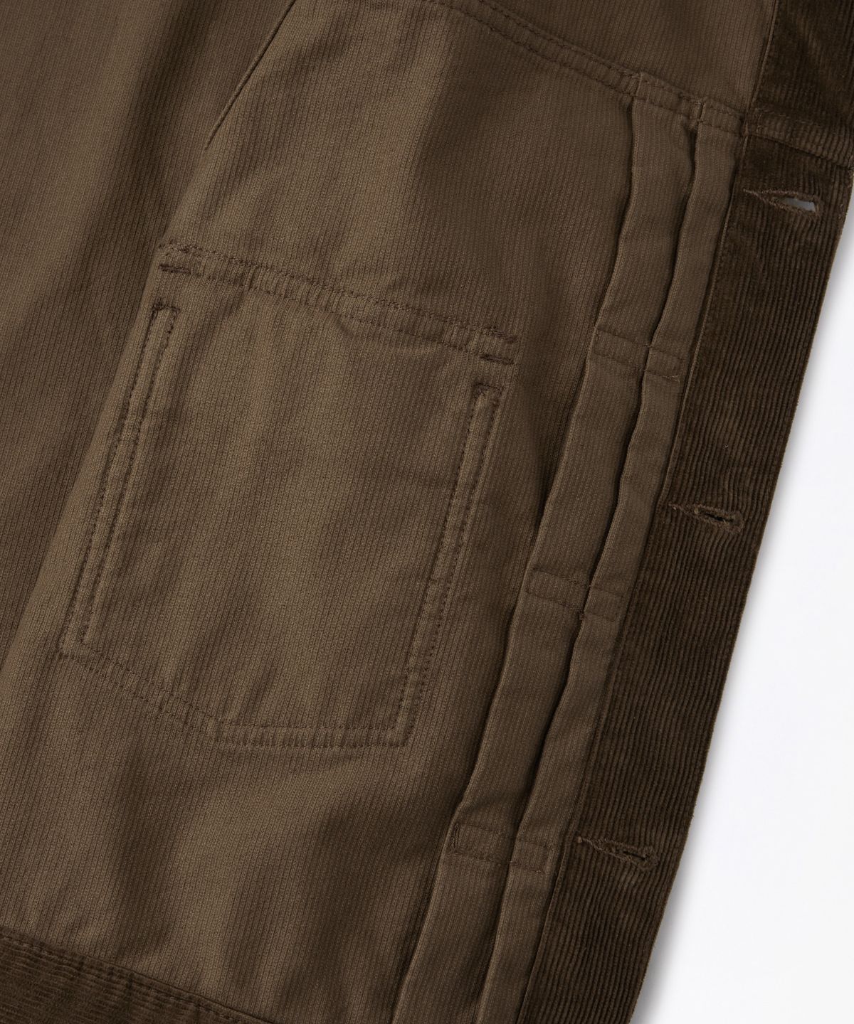 아웃스탠딩(OUTSTANDING) CORDUROY 2ND JACKET_BROWN