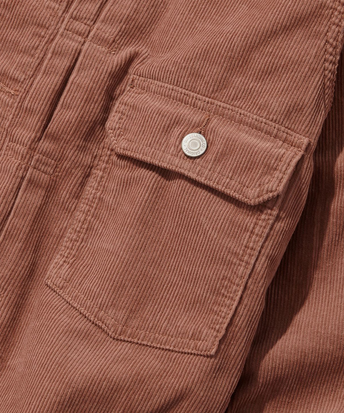 아웃스탠딩(OUTSTANDING) CORDUROY 2ND JACKET_D.PINK