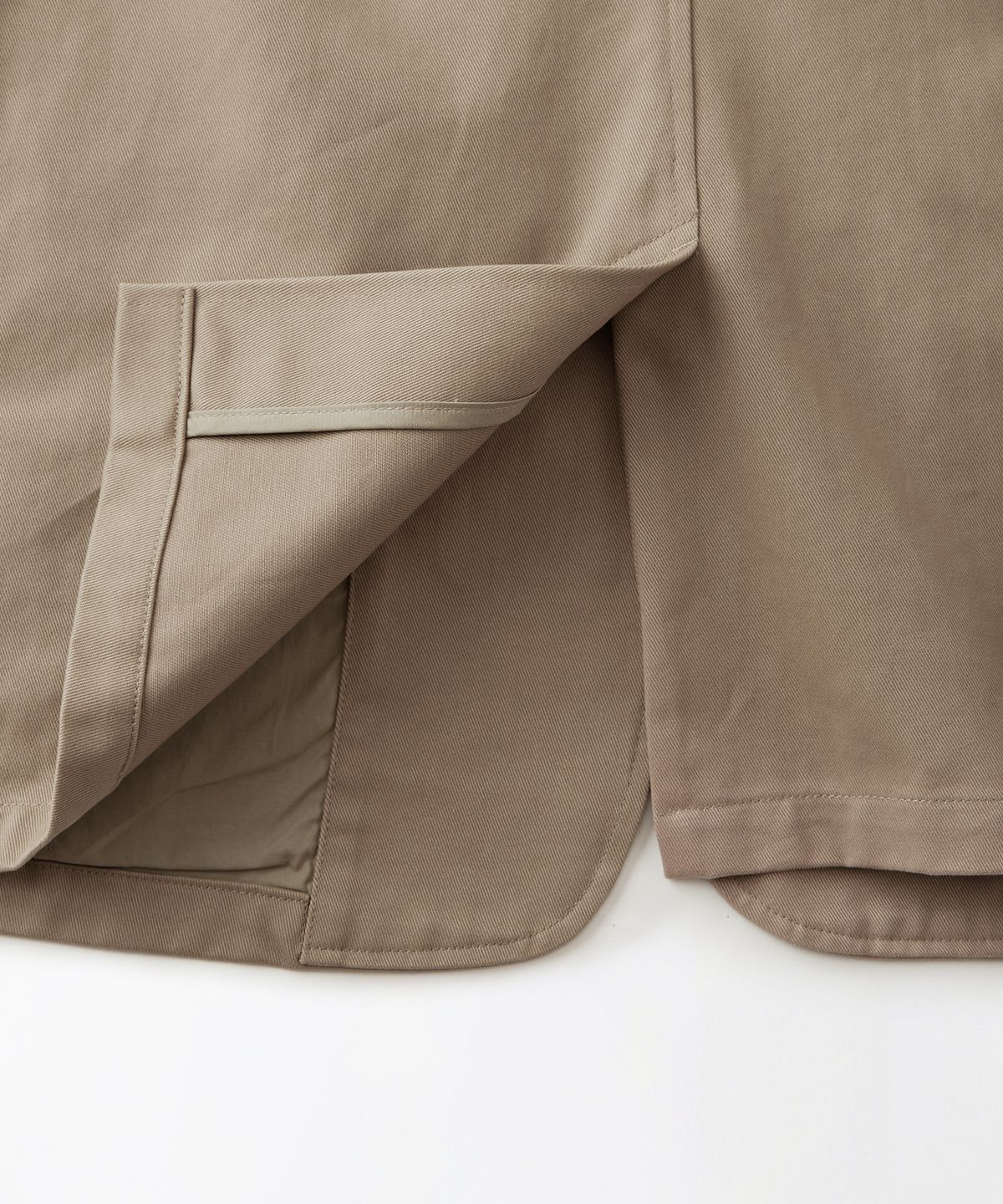 아웃스탠딩(OUTSTANDING) HIGH DENSITY COTTON CLASSIC 3BUTTON JACKET_BEIGE
