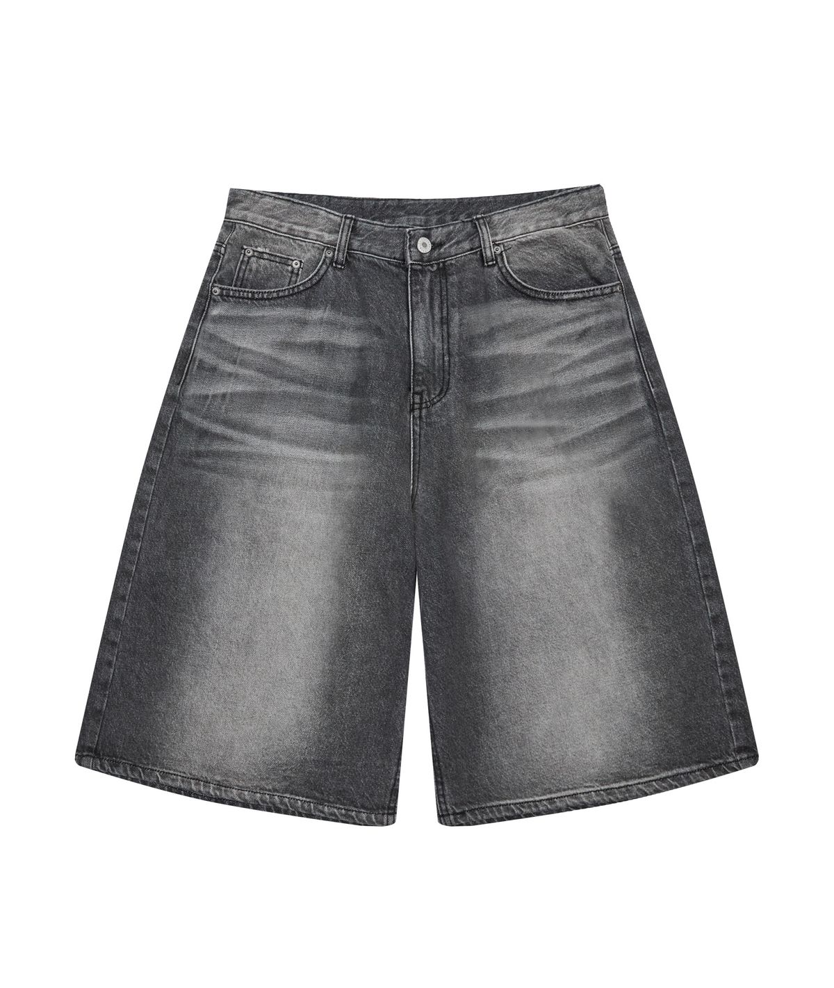 아모우(AMOU) Essential  bermudapants BLACK