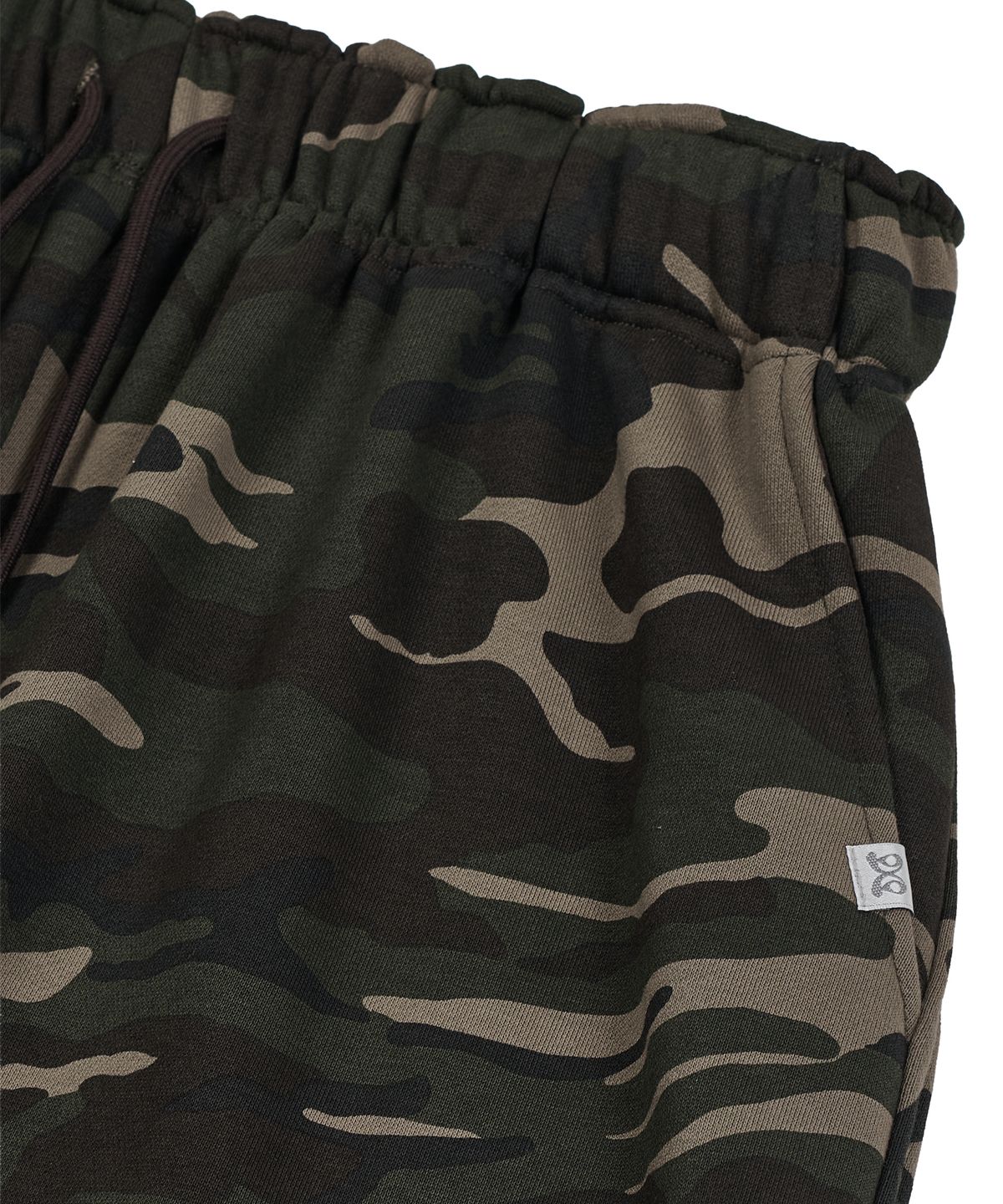 타입서비스(TYPESERVICE) Camo Bow Sweatpants [Khaki]