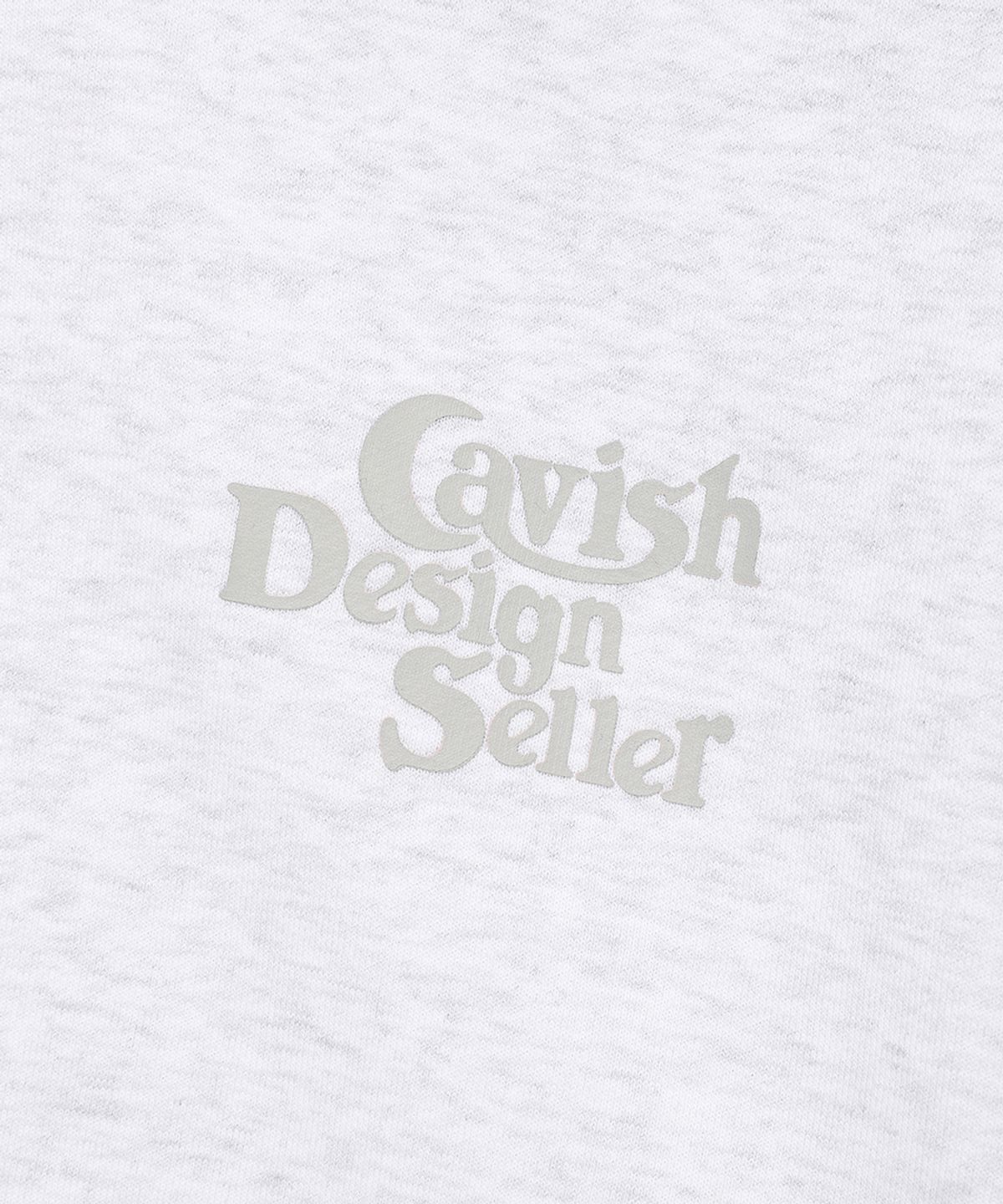 카비시(CAVISH) SELLER LOGO HOODIE LIGHT GREY(GREY)(CV2BFUM400A)