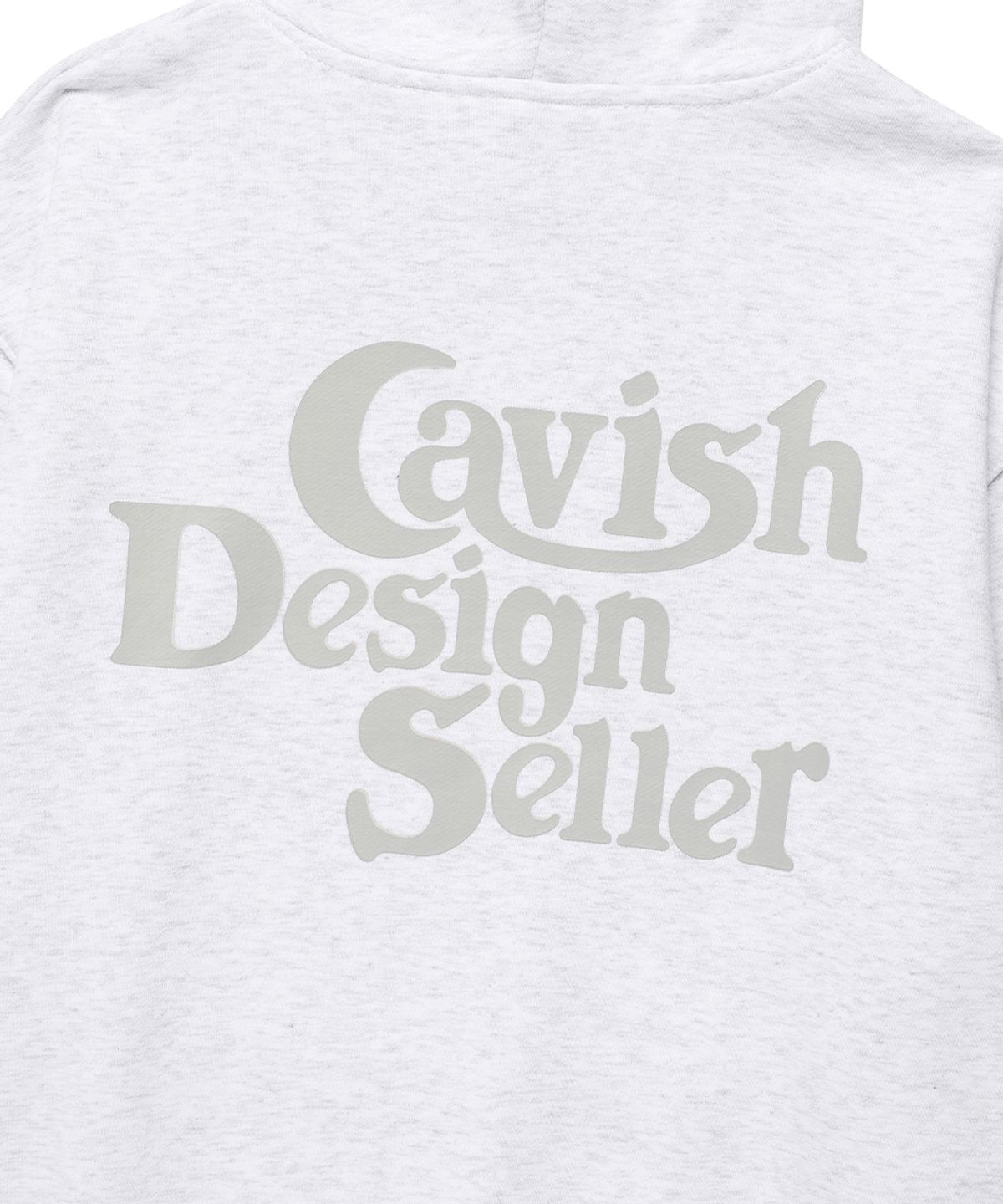 카비시(CAVISH) SELLER LOGO HOODIE LIGHT GREY(GREY)(CV2BFUM400A)