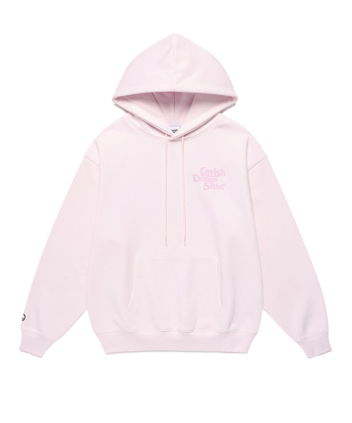 카비시(CAVISH) SELLER LOGO HOODIE PINK(CV2BFUM400A)