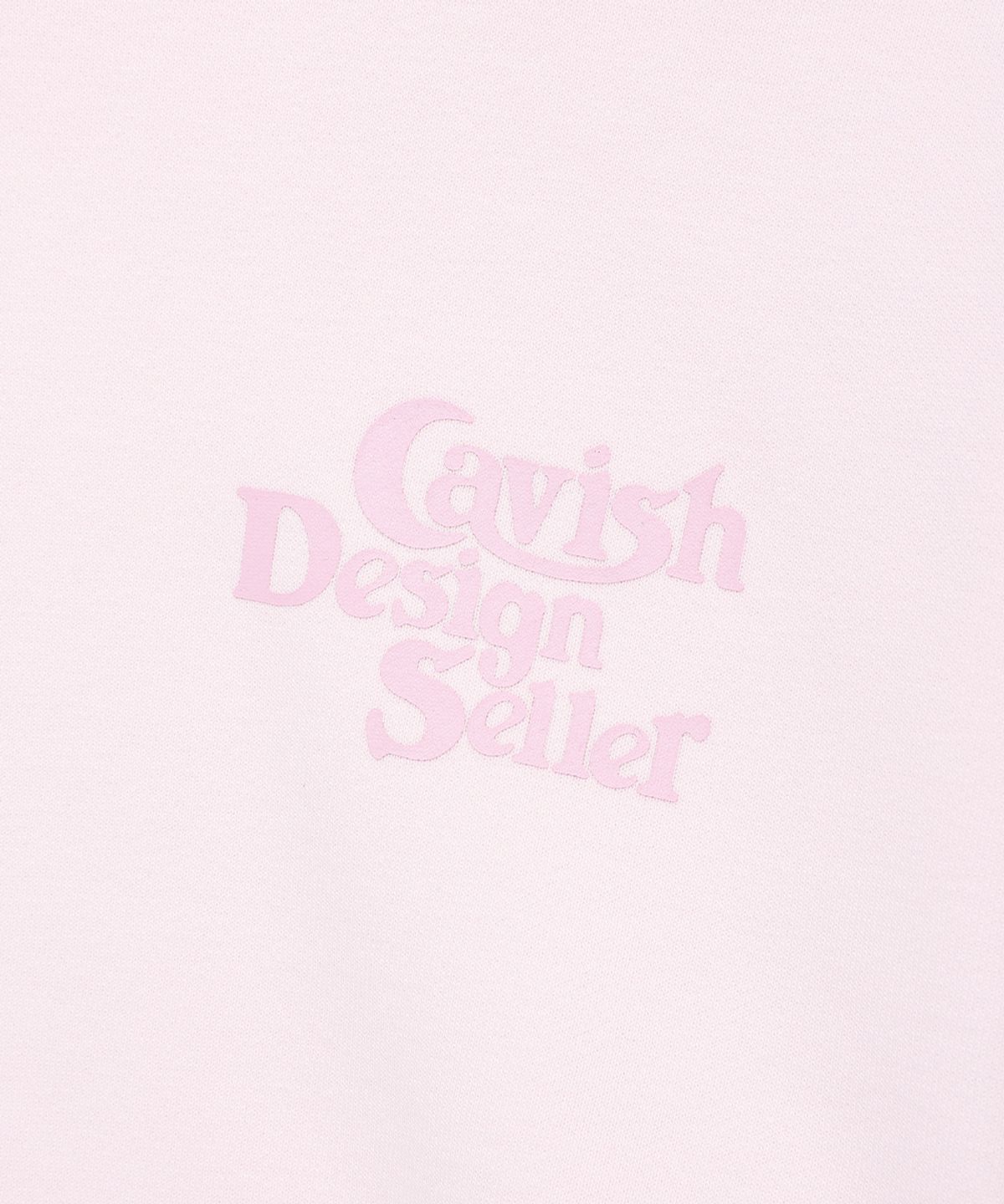 카비시(CAVISH) SELLER LOGO HOODIE PINK(CV2BFUM400A)