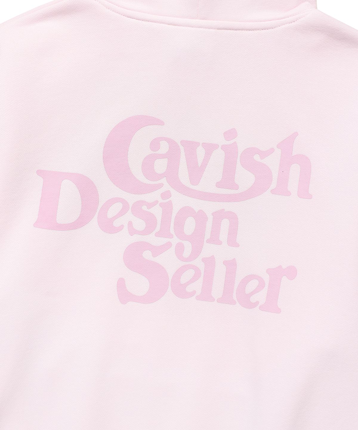 카비시(CAVISH) SELLER LOGO HOODIE PINK(CV2BFUM400A)