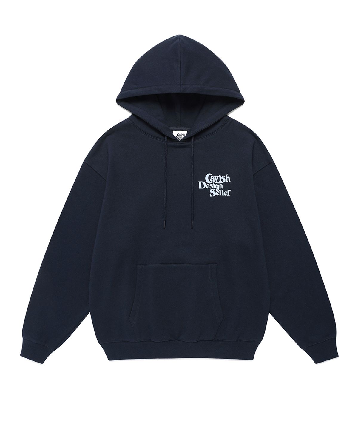 카비시(CAVISH) SELLER LOGO HOODIE NAVY(CV2BFUM400A)