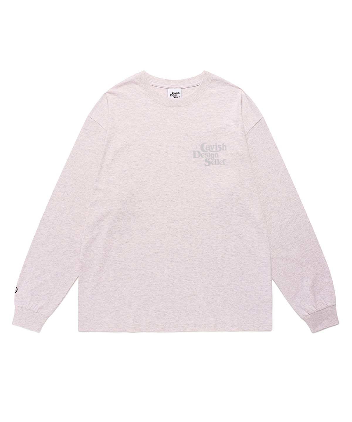 카비시(CAVISH) SELLER LOGO LS TEE PINK(CV2ESUT550A)